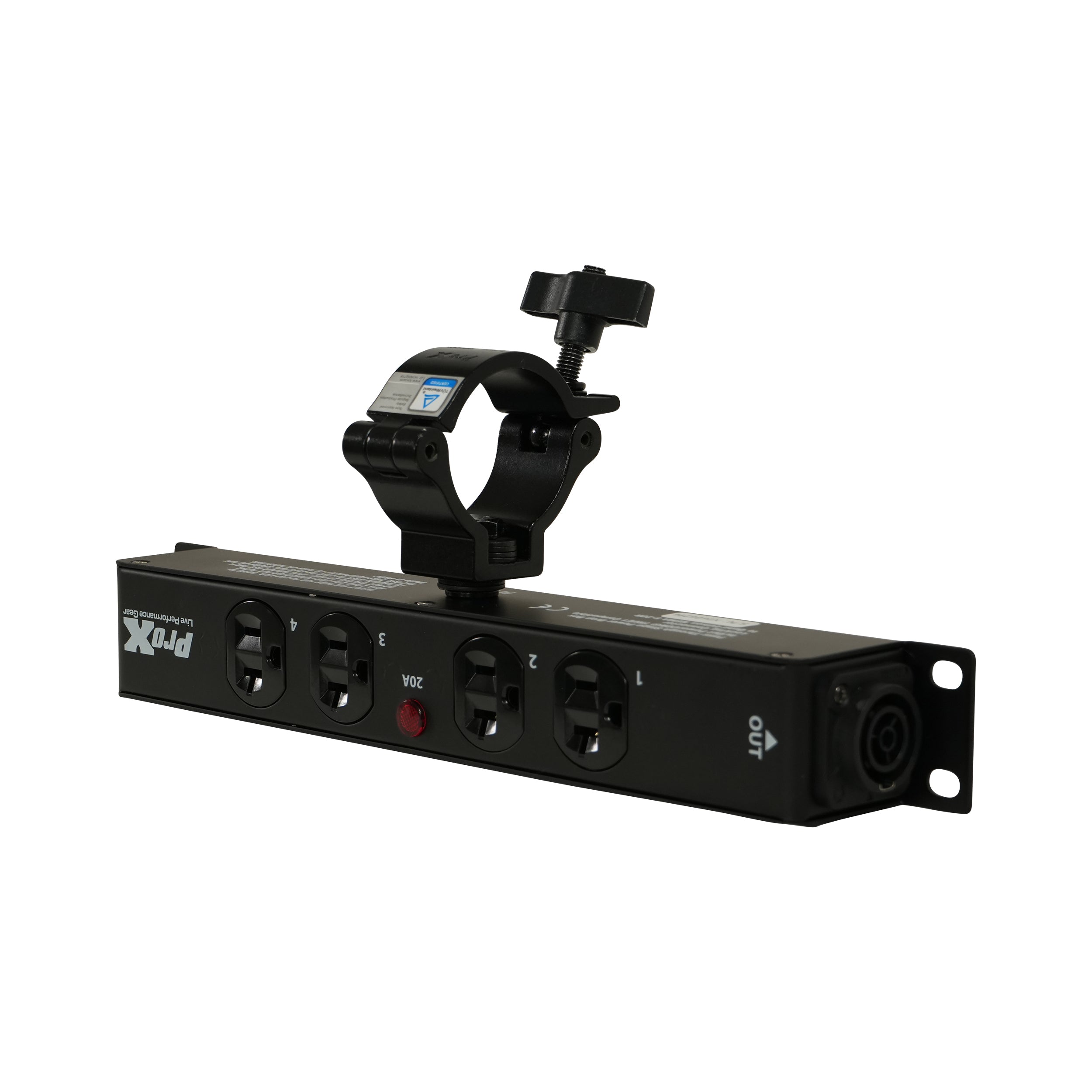 12PCS 4 Outlet Edison Power Strip AC Outlet Box Edison Nema 5-20R with True1 IN/OUT 20A Power Center