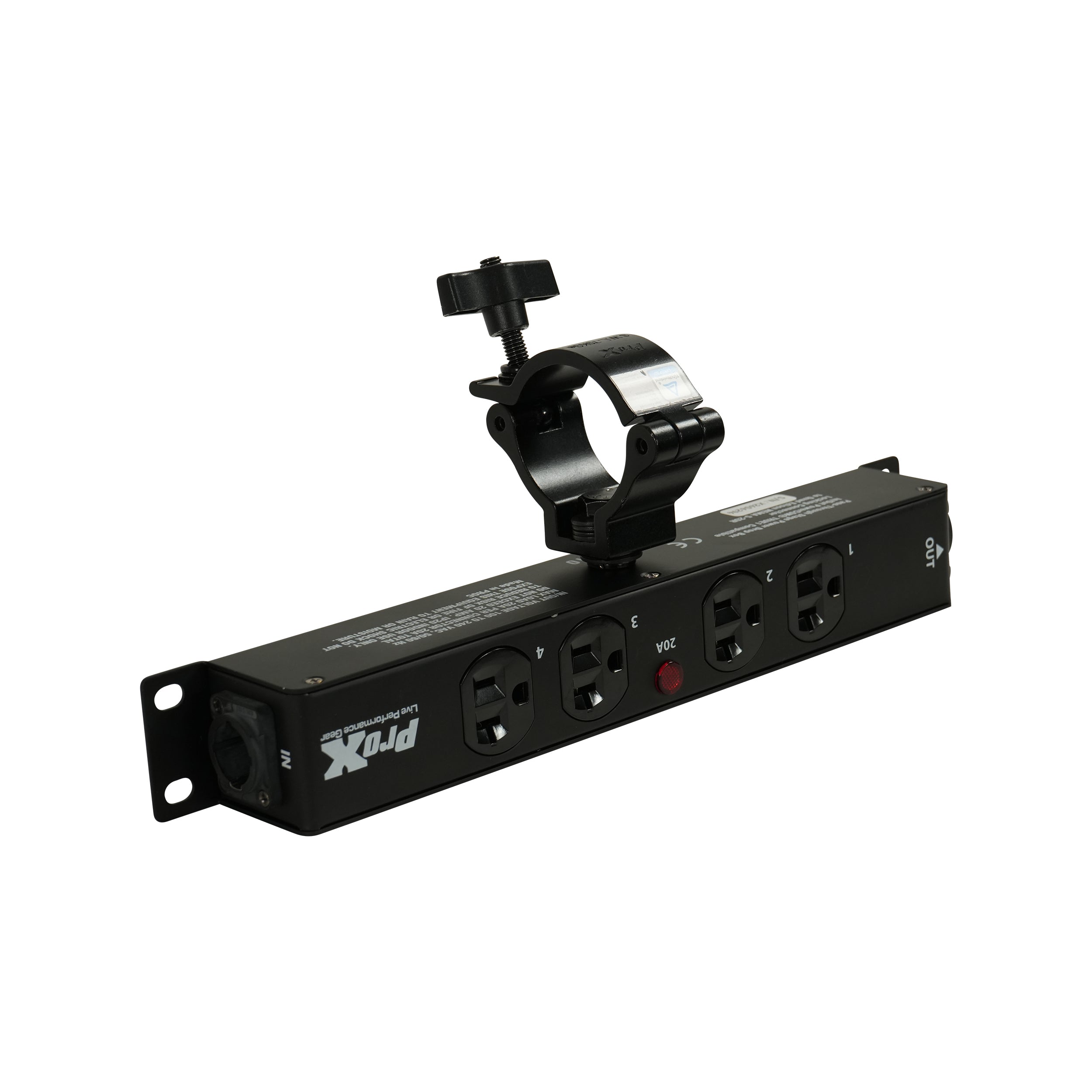 MAYA 4 Outlet Power Strip AC Outlet Box Edison Nema 5-20R with True1 IN/OUT 20A Power Center