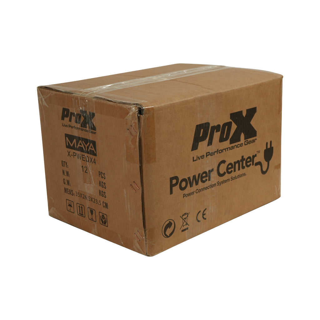 MAYA 4 Outlet Power Strip AC Outlet Box Edison Nema 5-20R with True1 IN/OUT 20A Power Center