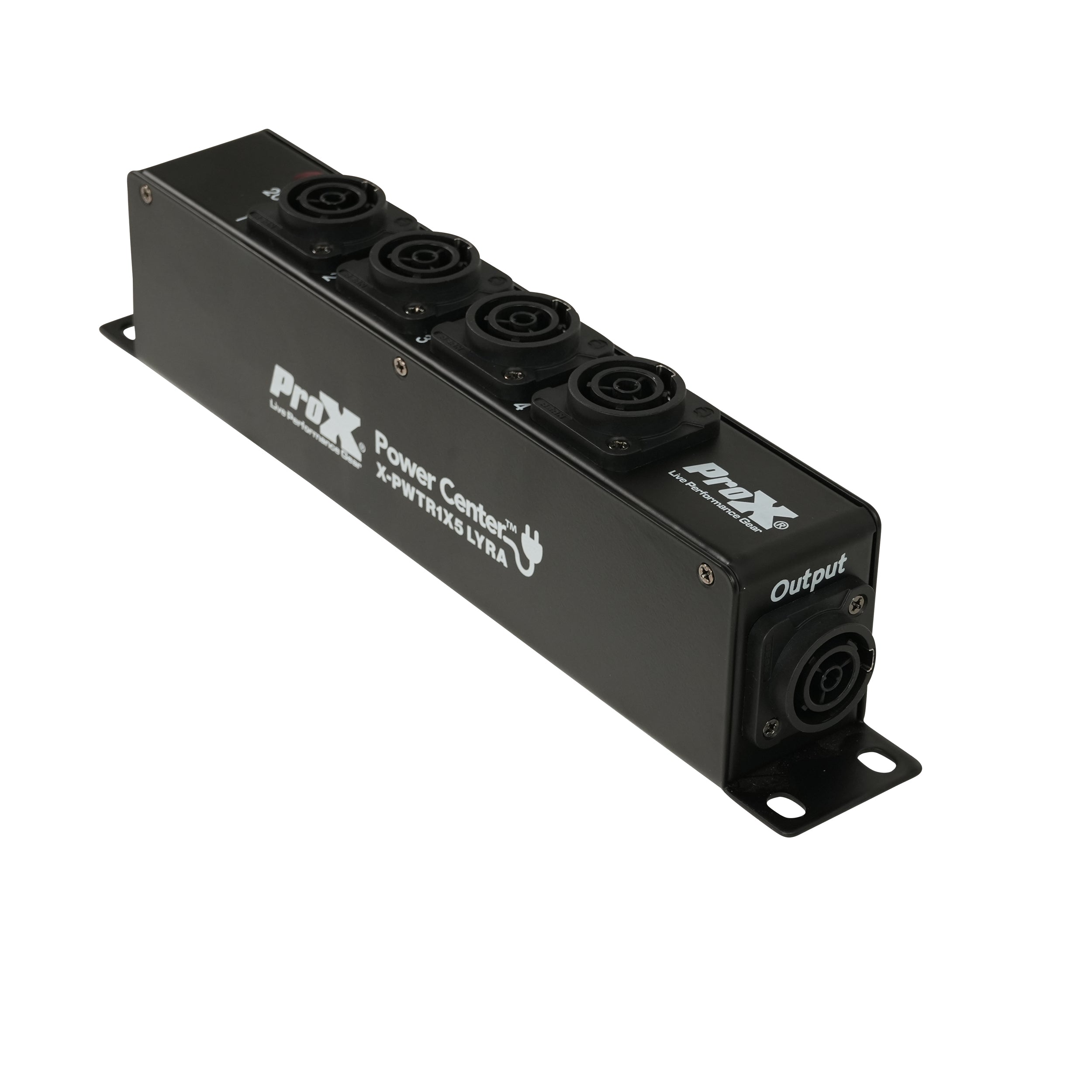 12PCS PowerCenter 4-way Power Splitter Box for True Power Connection Powers 5 Devices with Power Cord