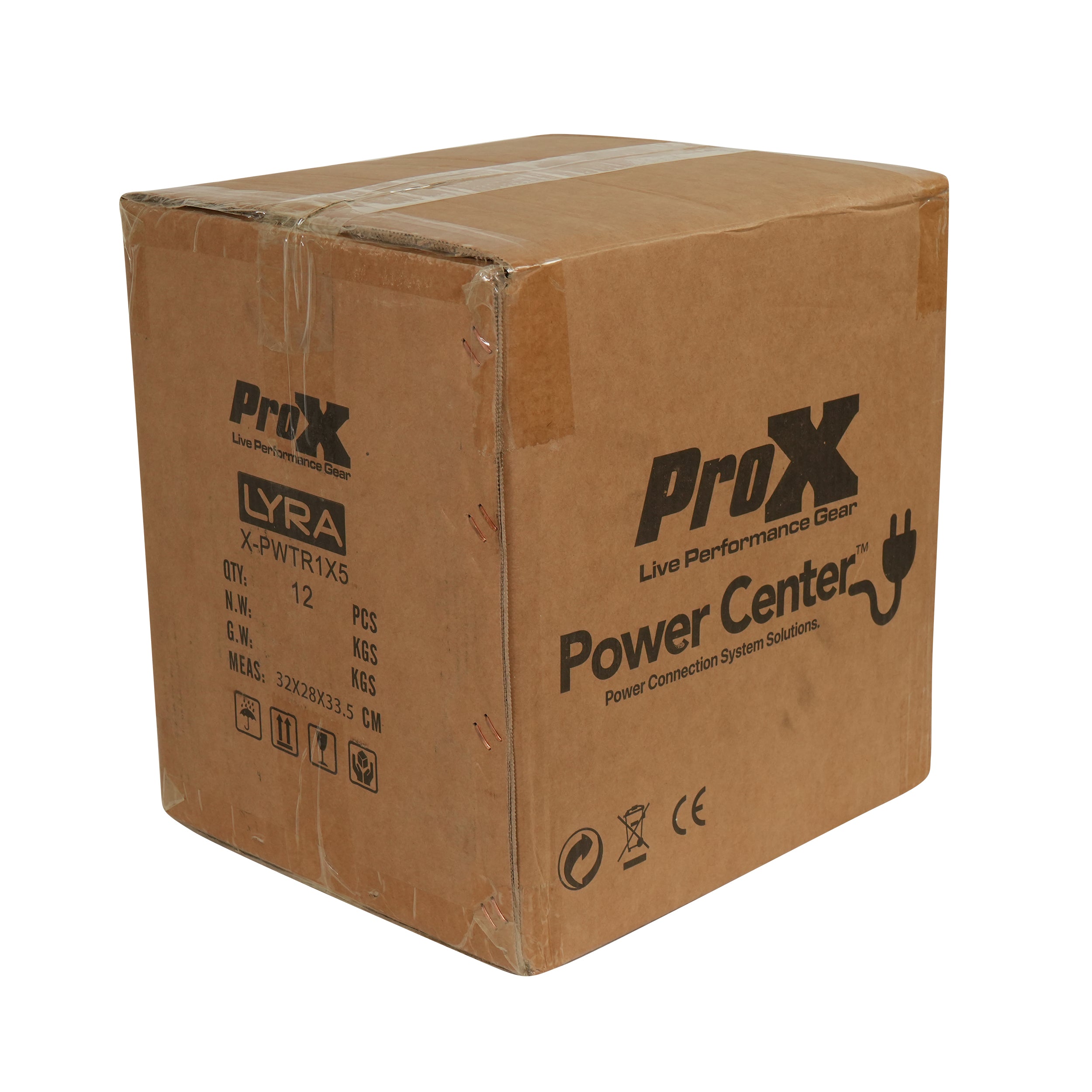 LYRA PowerCenter PowerCON TRUE1 5-Way Power Splitter Box for True1 Power Connection Powers 5 Devices with Power Cord