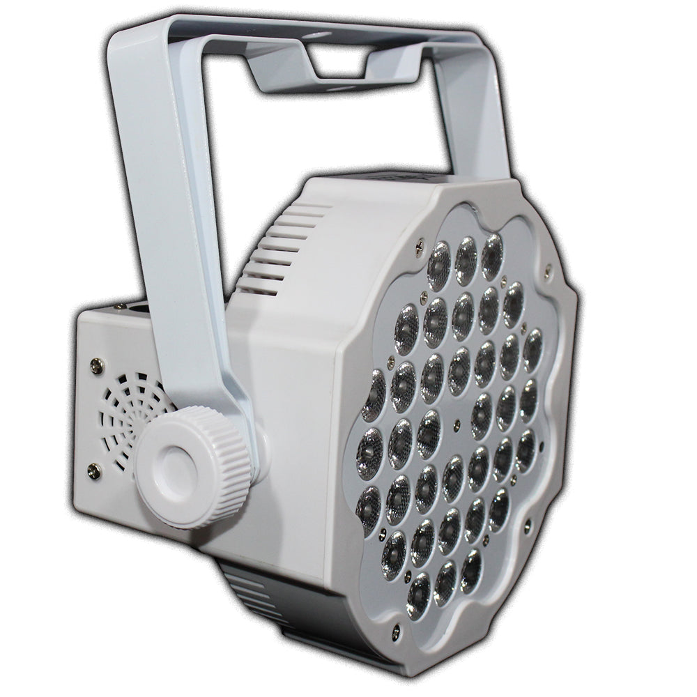Fusion RGBWA Par 36x 1W LED Slim Par White Housing