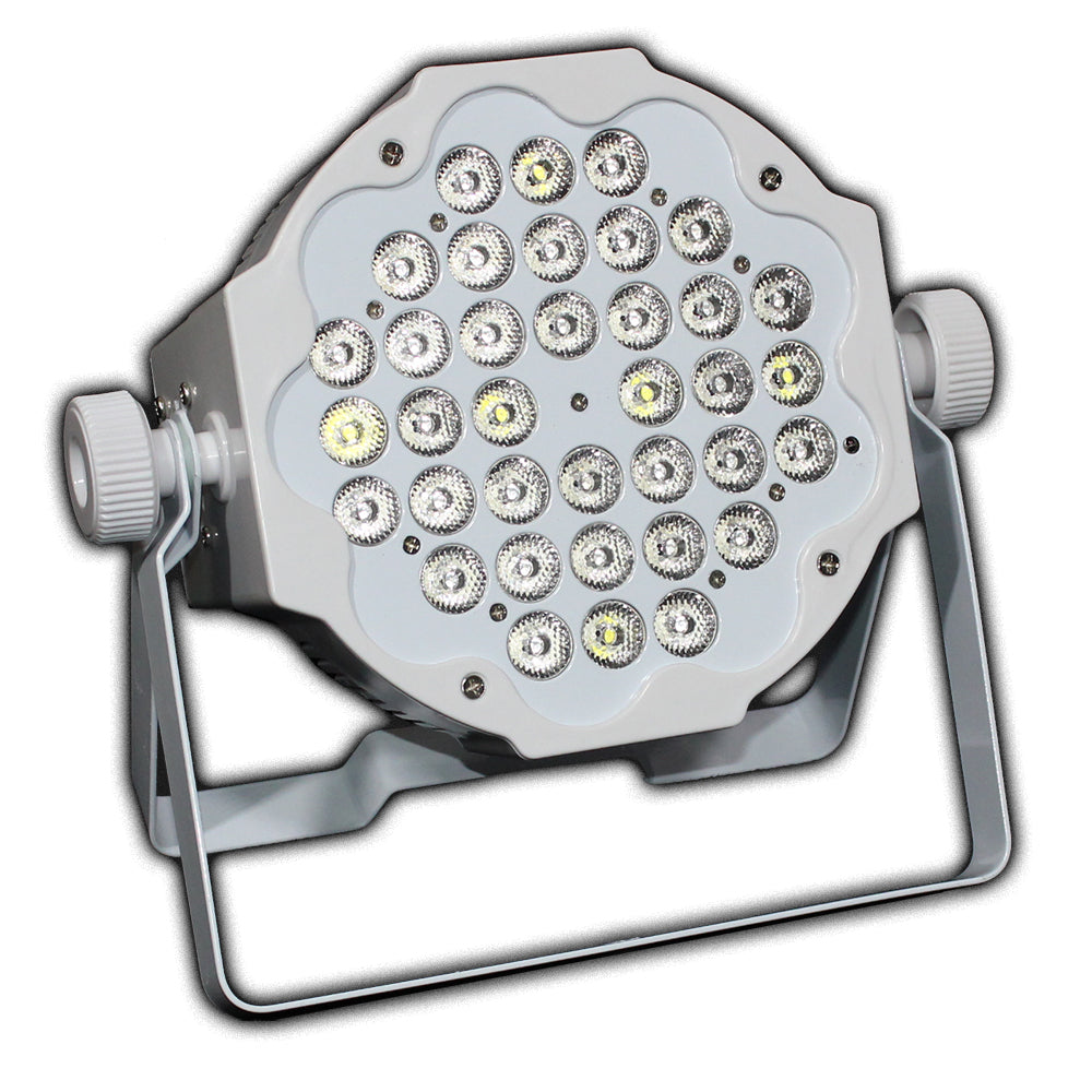 Fusion RGBWA Par 36x 1W LED Slim Par White Housing