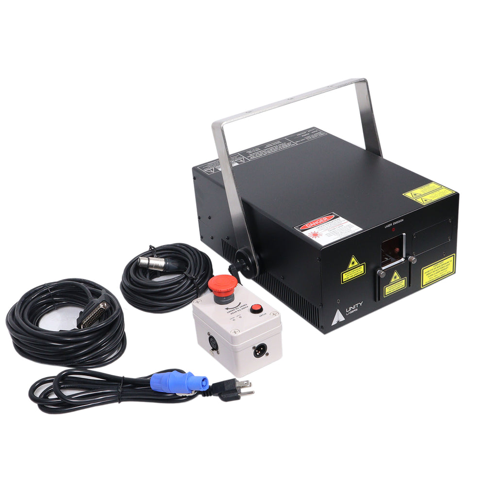 Unity Raw 10 Watt RGB Laser Light Show Projector System