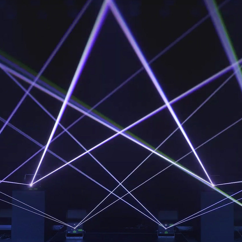 Unity High Power RGB Laser Light Show Projector System for Commercial Outdoor Use