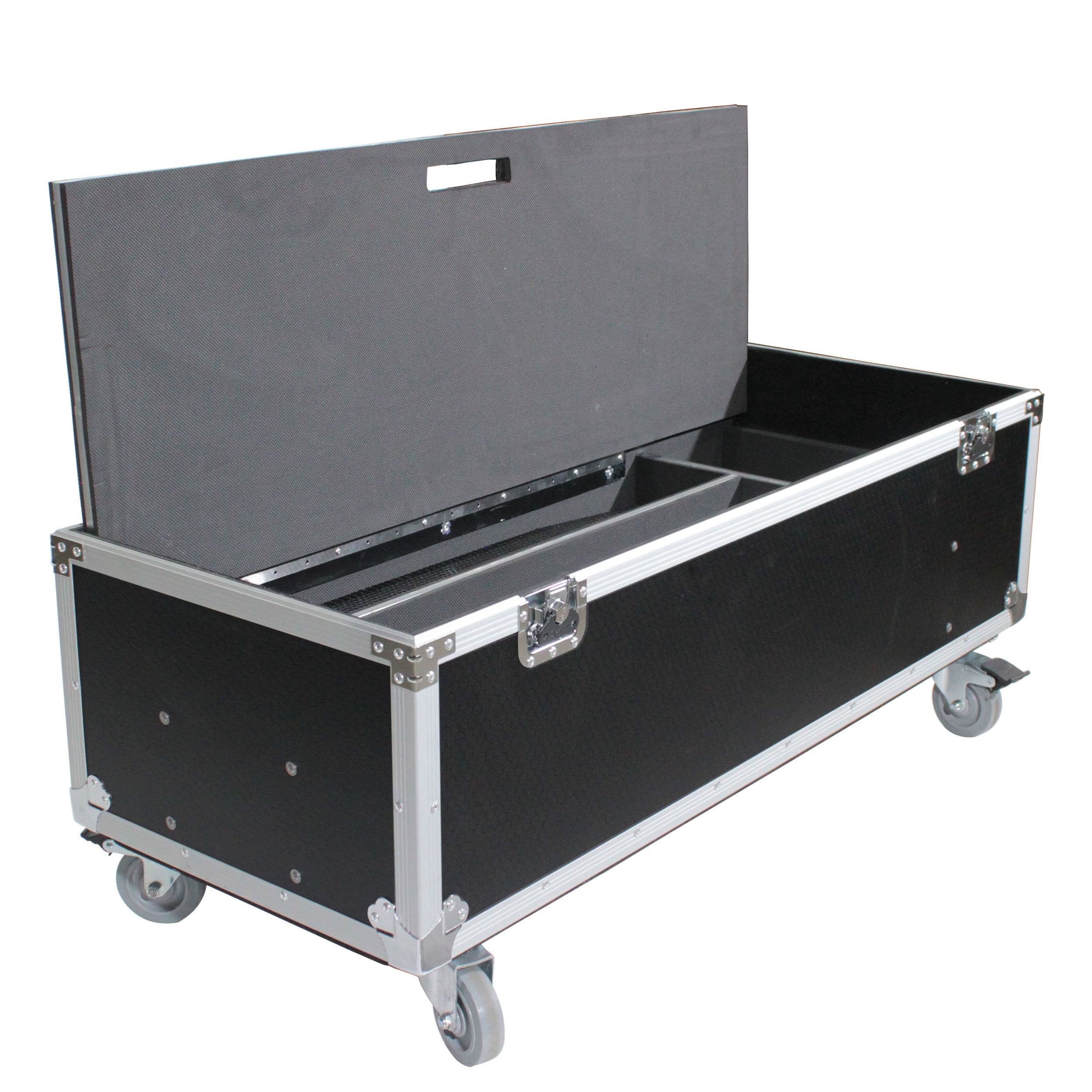 ATA Flight Case for 2x QSC KC12 Compact Arrays Fits Two Speakers and Subwoofers