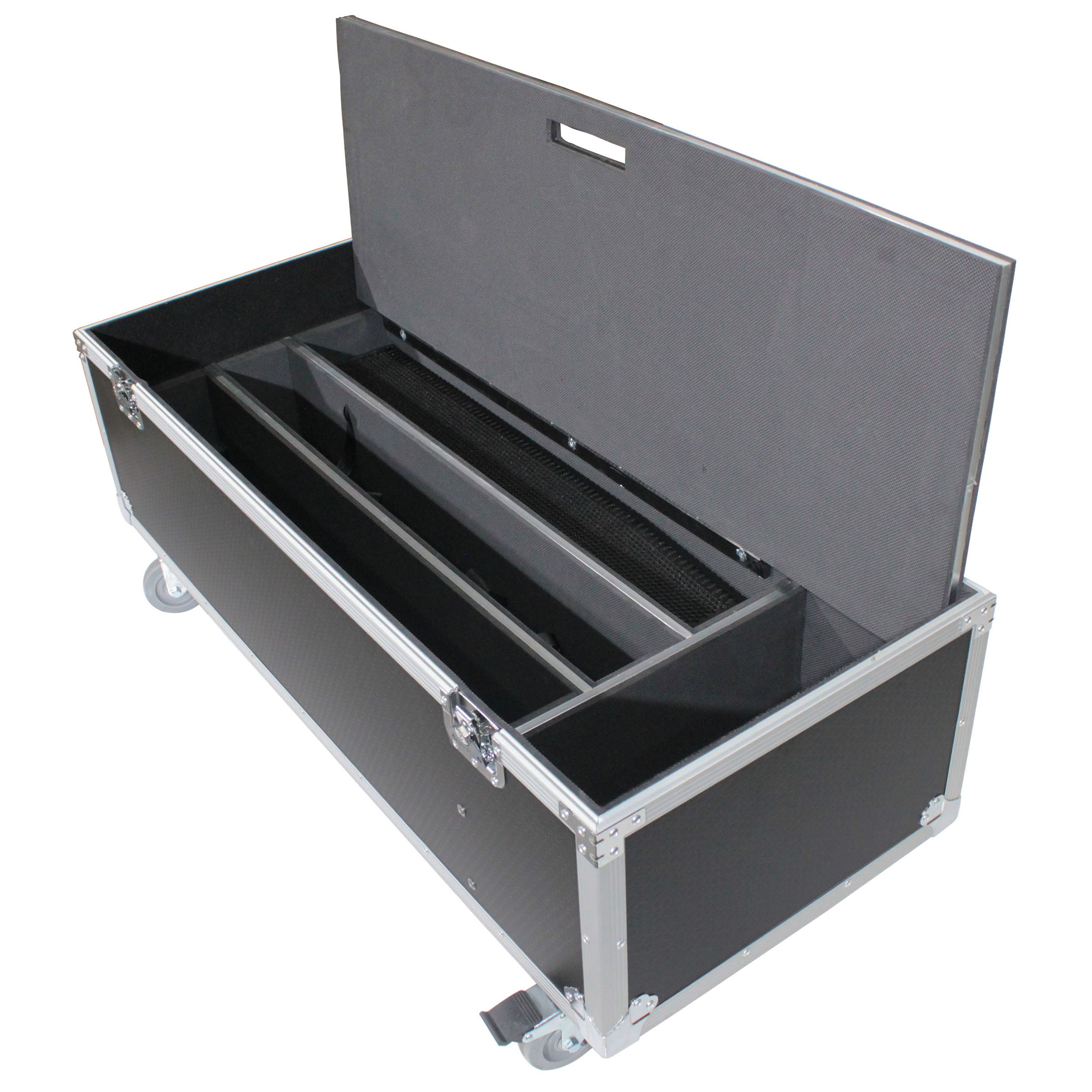 ATA Flight Case for 2x QSC KC12 Compact Arrays Fits Two Speakers and Subwoofers