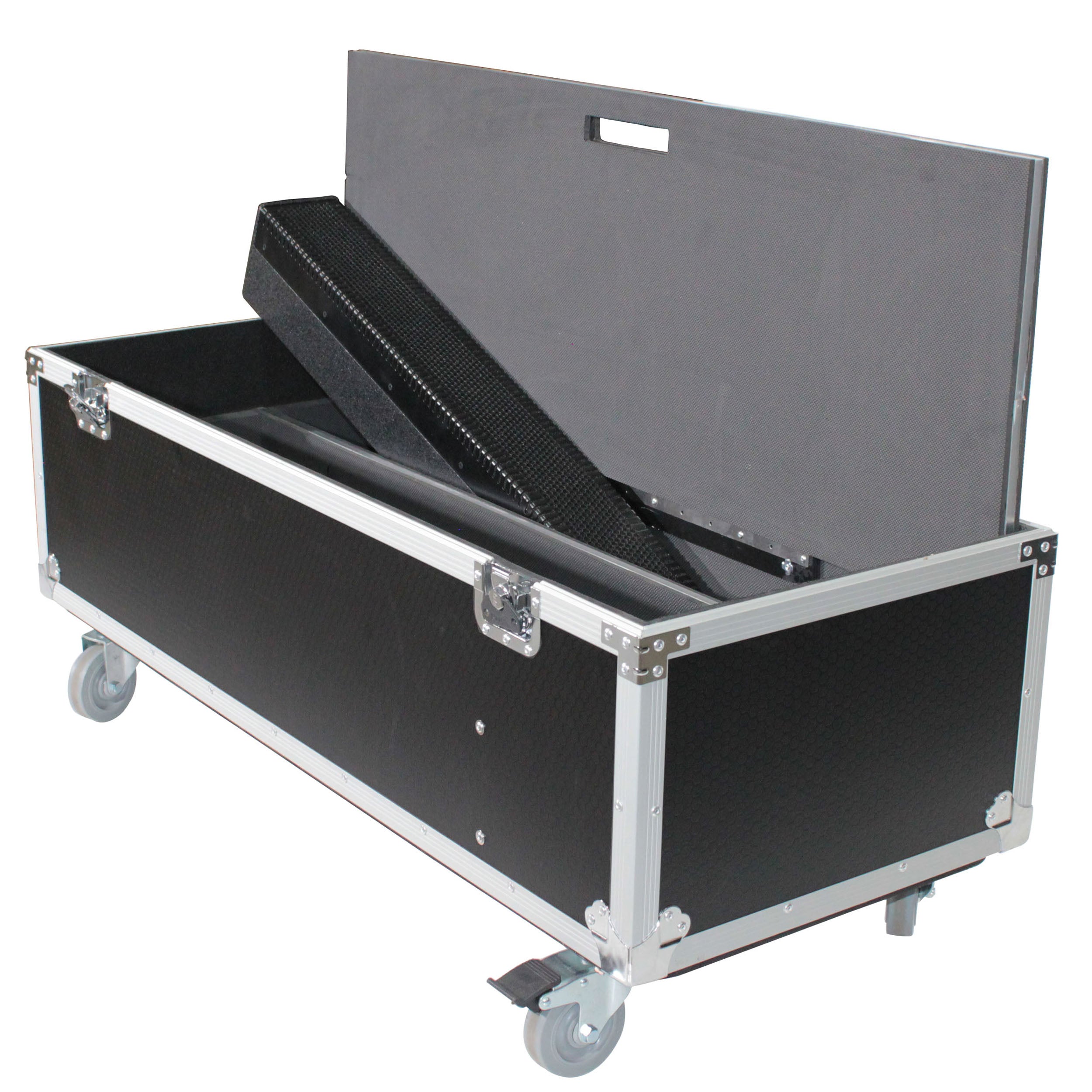 ATA Flight Case for 2x RCF EVOX12 or EV Evolve 50 Compact Arrays Fits Two Speakers and Subwoofers