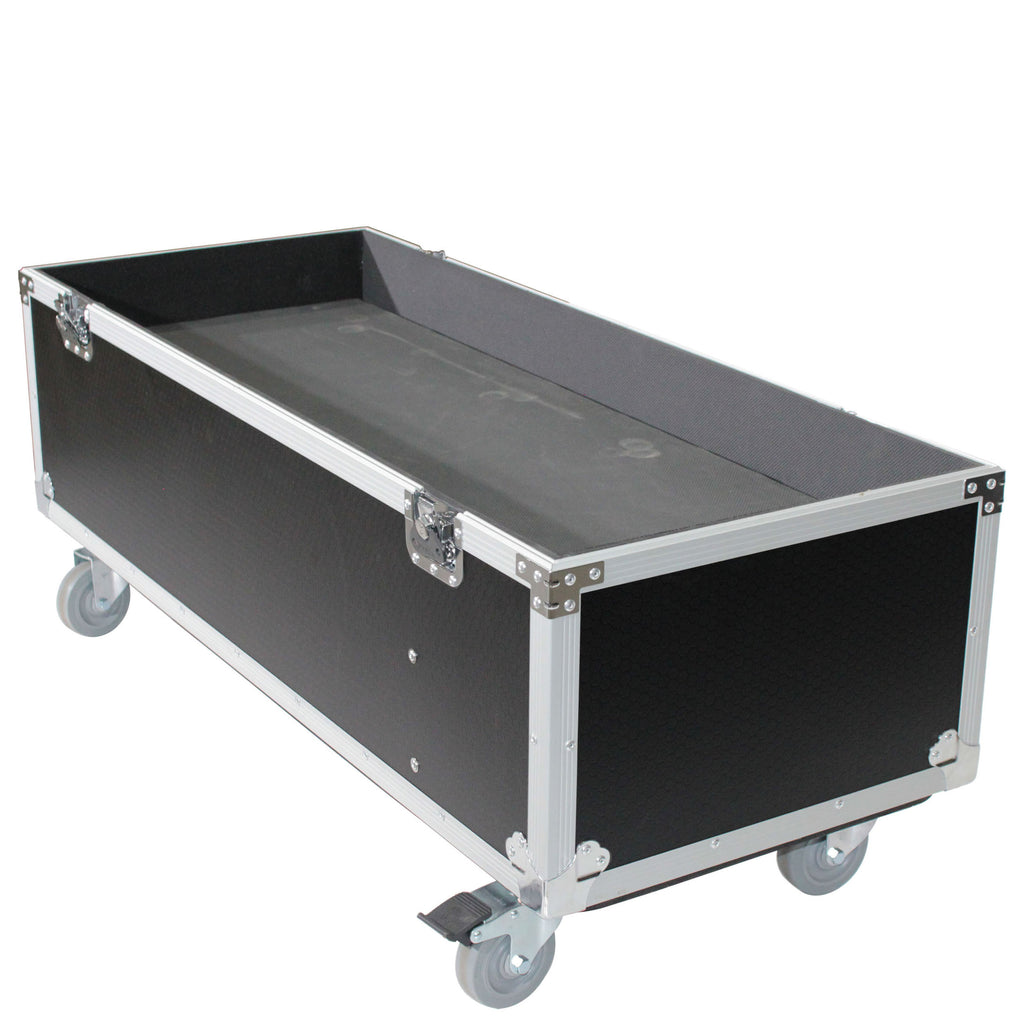 ATA Flight Case for 2x RCF EVOX12 or EV Evolve 50 Compact Arrays Fits Two Speakers and Subwoofers