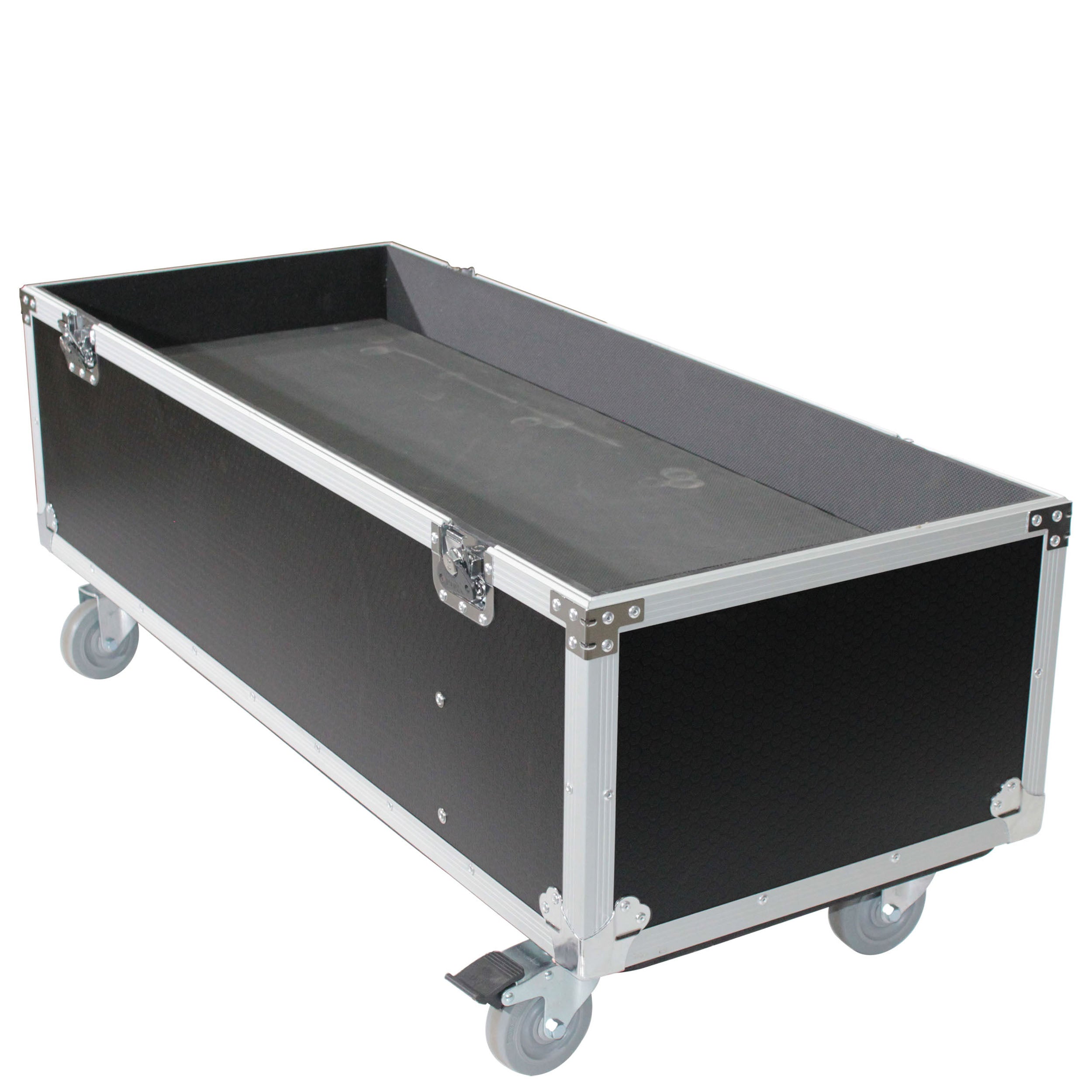 ATA Flight Case for 2x RCF EVOX12 or EV Evolve 50 Compact Arrays Fits Two Speakers and Subwoofers