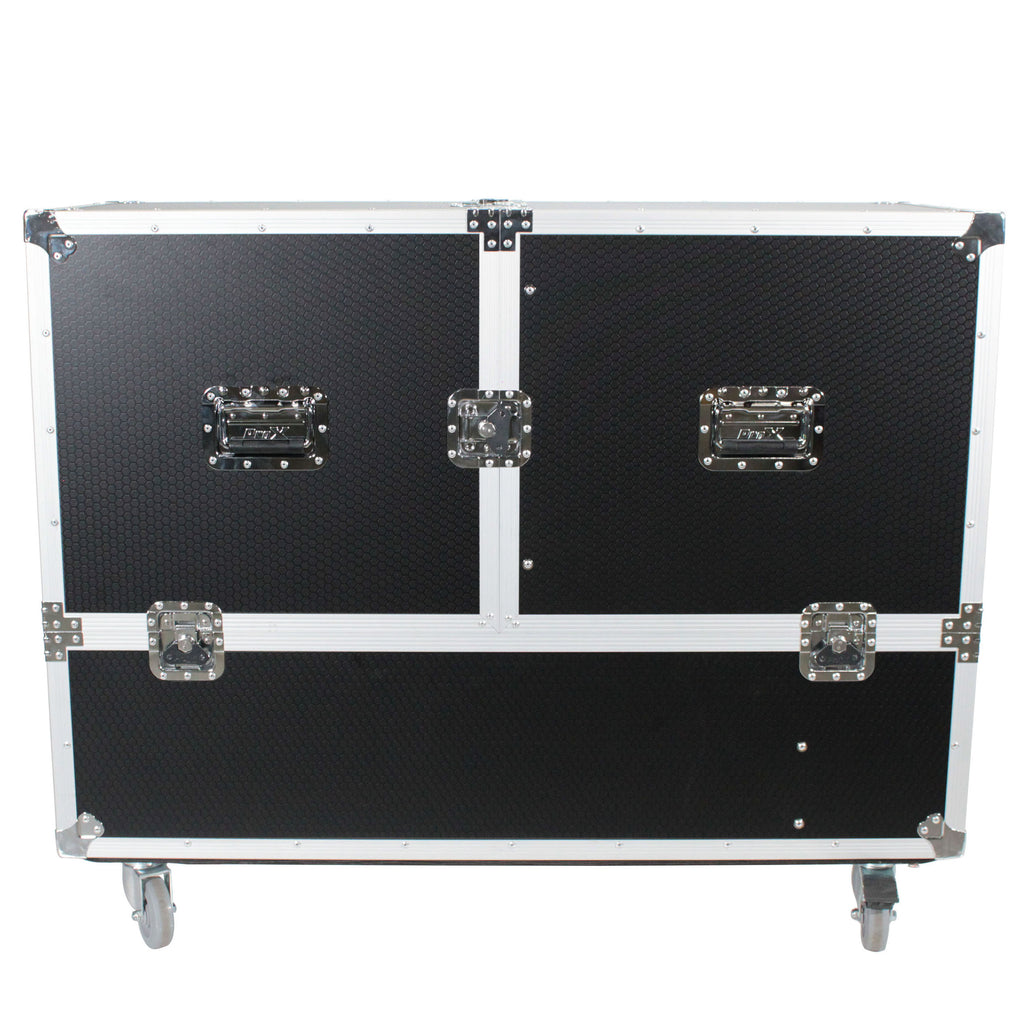 ATA Flight Case for 2x QSC KC12 Compact Arrays Fits Two Speakers and Subwoofers