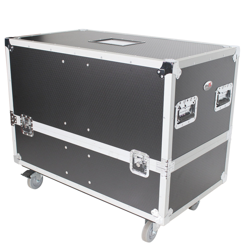 ATA Style Flight-Road Case For RCF EVOX 8 J8 JMIX8 Speaker Array System Fits Two Speakers and Subs