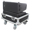 Line Array Flight Case for 2 RCF HDL6-A HDL26-A Speakers W/Wheels