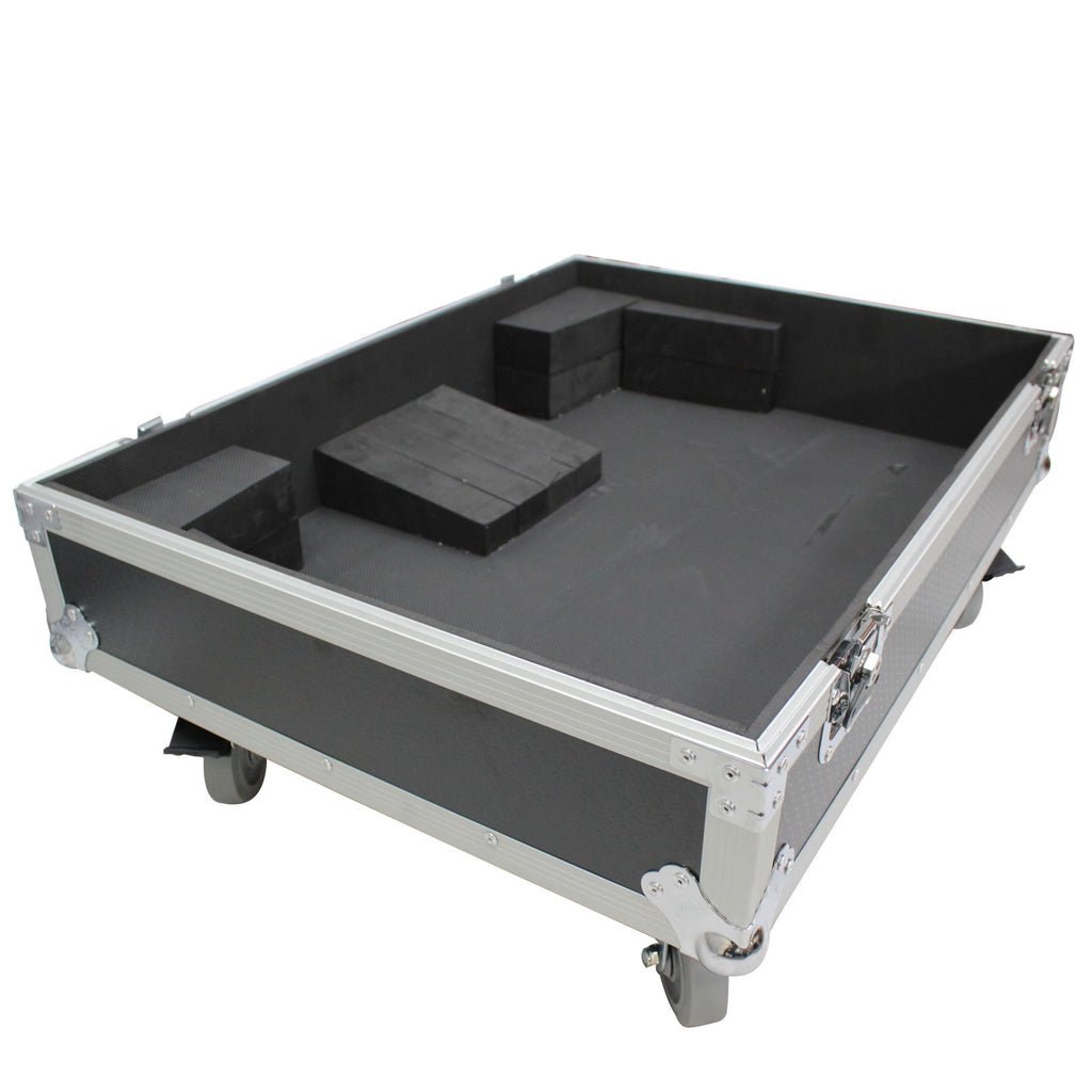 Fits RCF HDL 30-A Line Array Speaker Flight Case W/Wheels (Holds 2 Speakers)