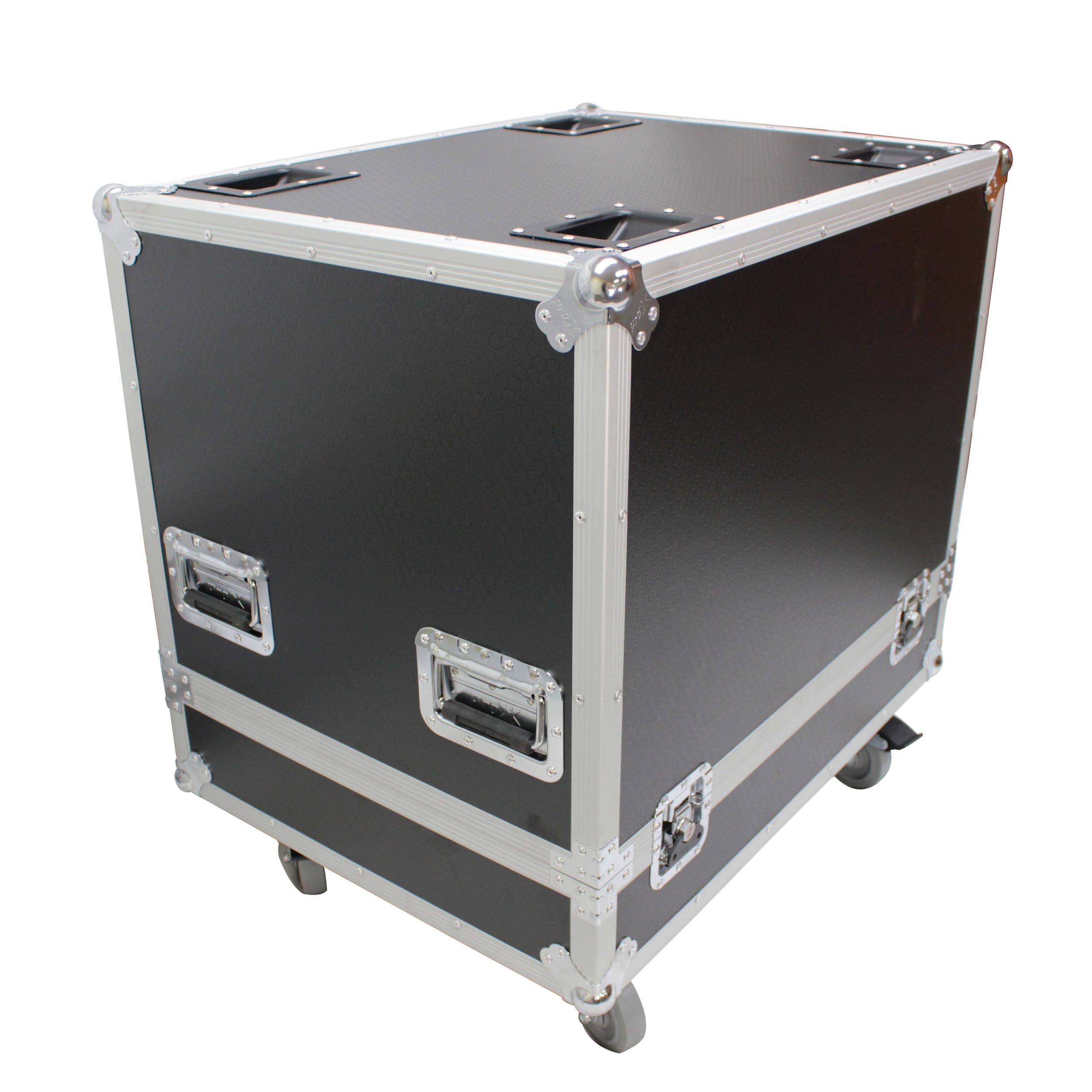 Dual Flight-Road Case for 2 RCF HDL 20-A Line Array Speakers W-Wheels