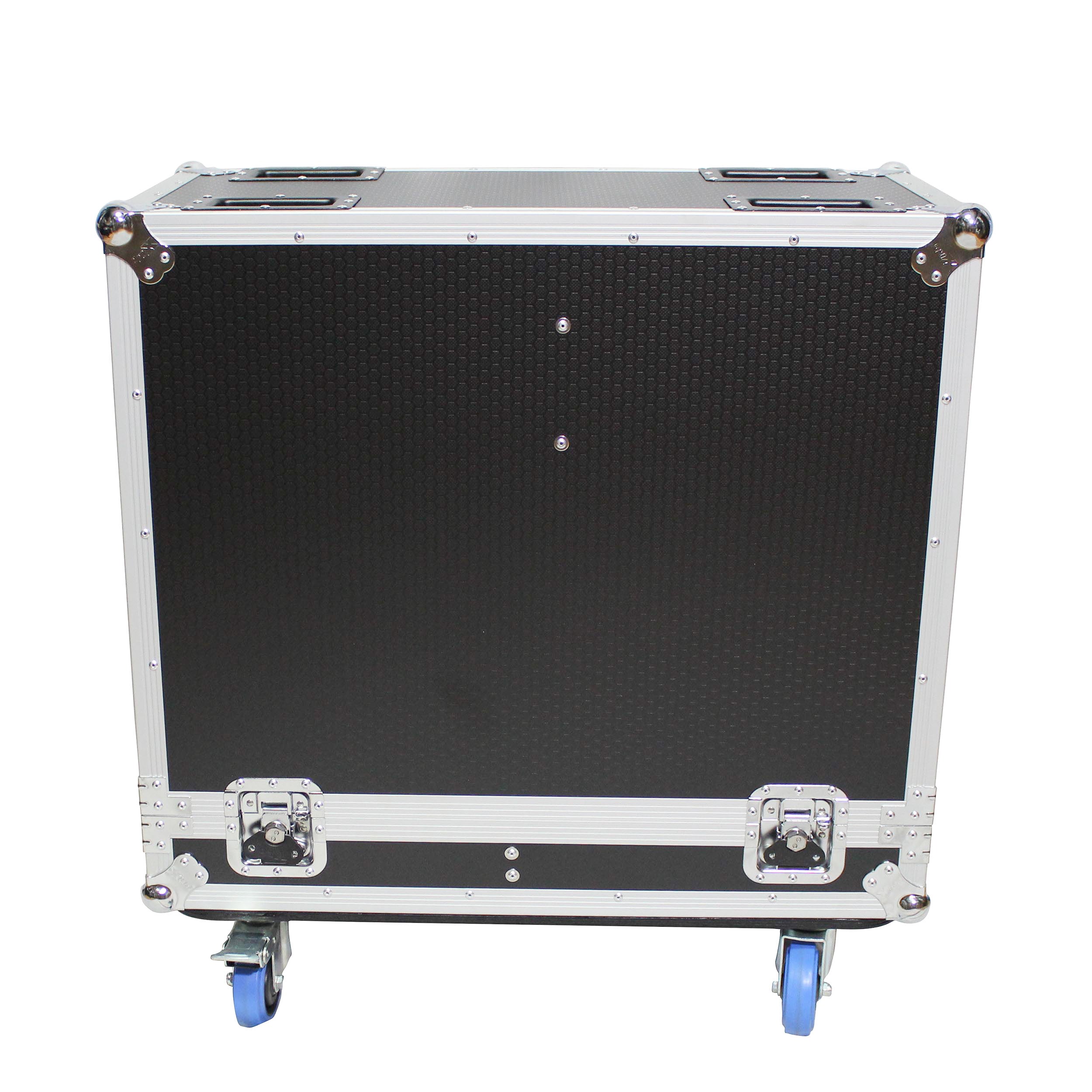 Stage Monitor Flight Case for 2 RCF NX 15-SMA W-4 Inch Casters