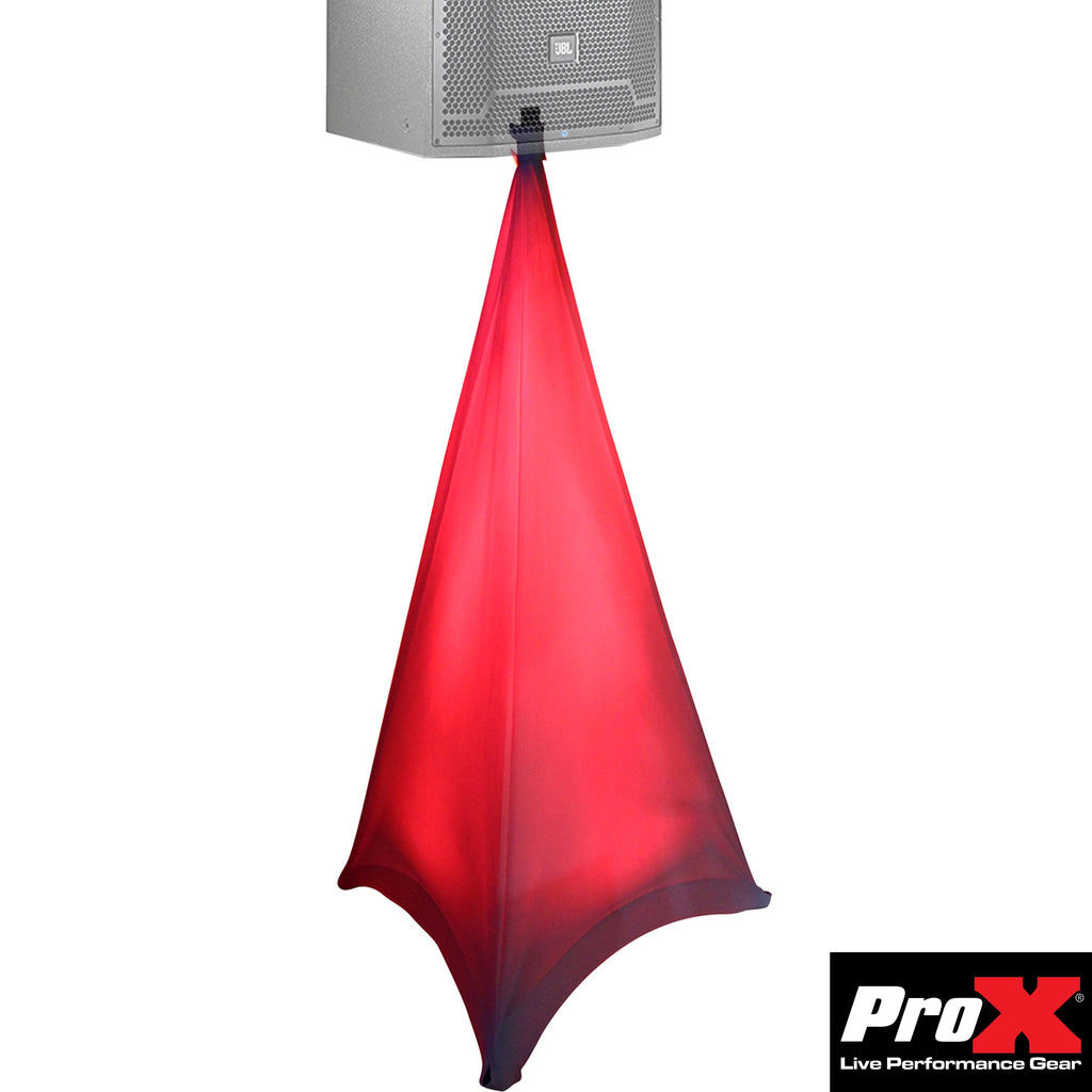 Lycra Cover Scrim for Speaker Tripod or Lighting Stand  3 Sided - White