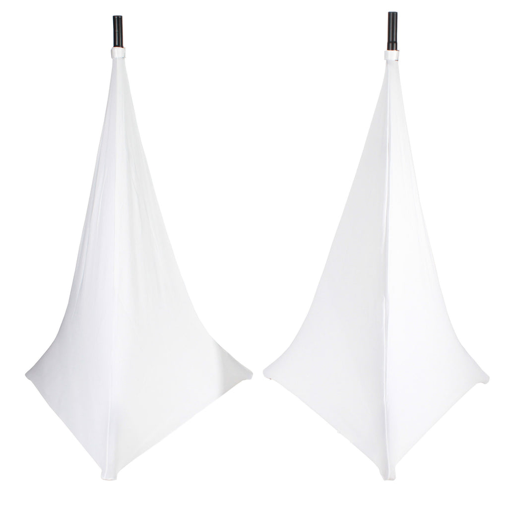 2 Pack Lycra Cover Scrim for Speaker Tripod or Lighting Stand 2 Sided