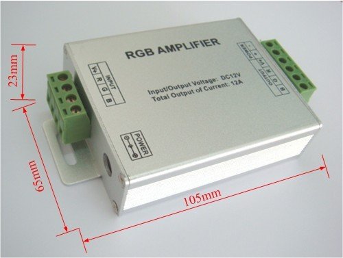 RGB Strip Lights Multiple Run Amplifier