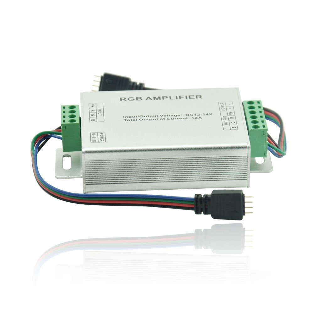 RGB Strip Lights Multiple Run Amplifier