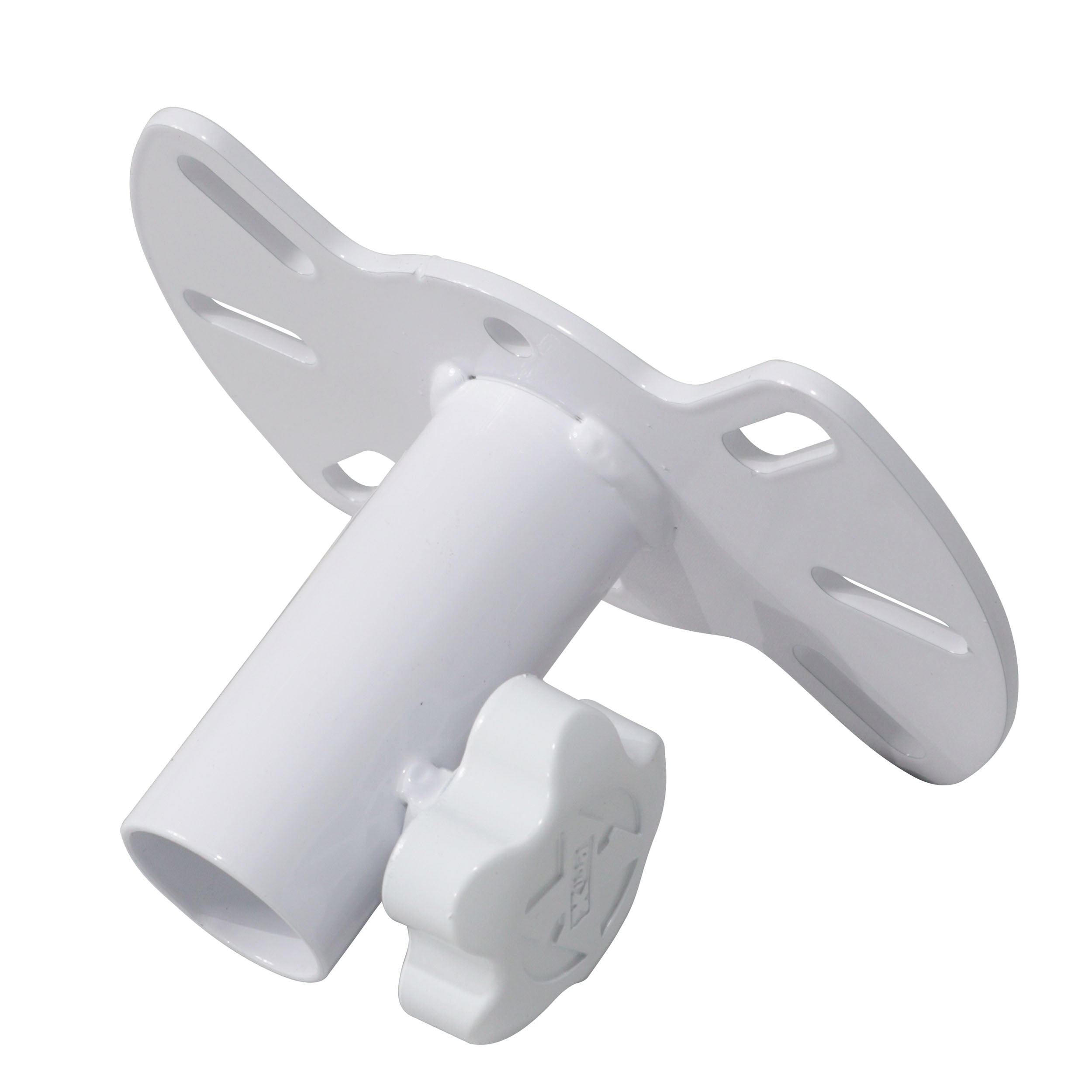 Speaker Stand Mounting Plate In White for Speakers and Moving Head