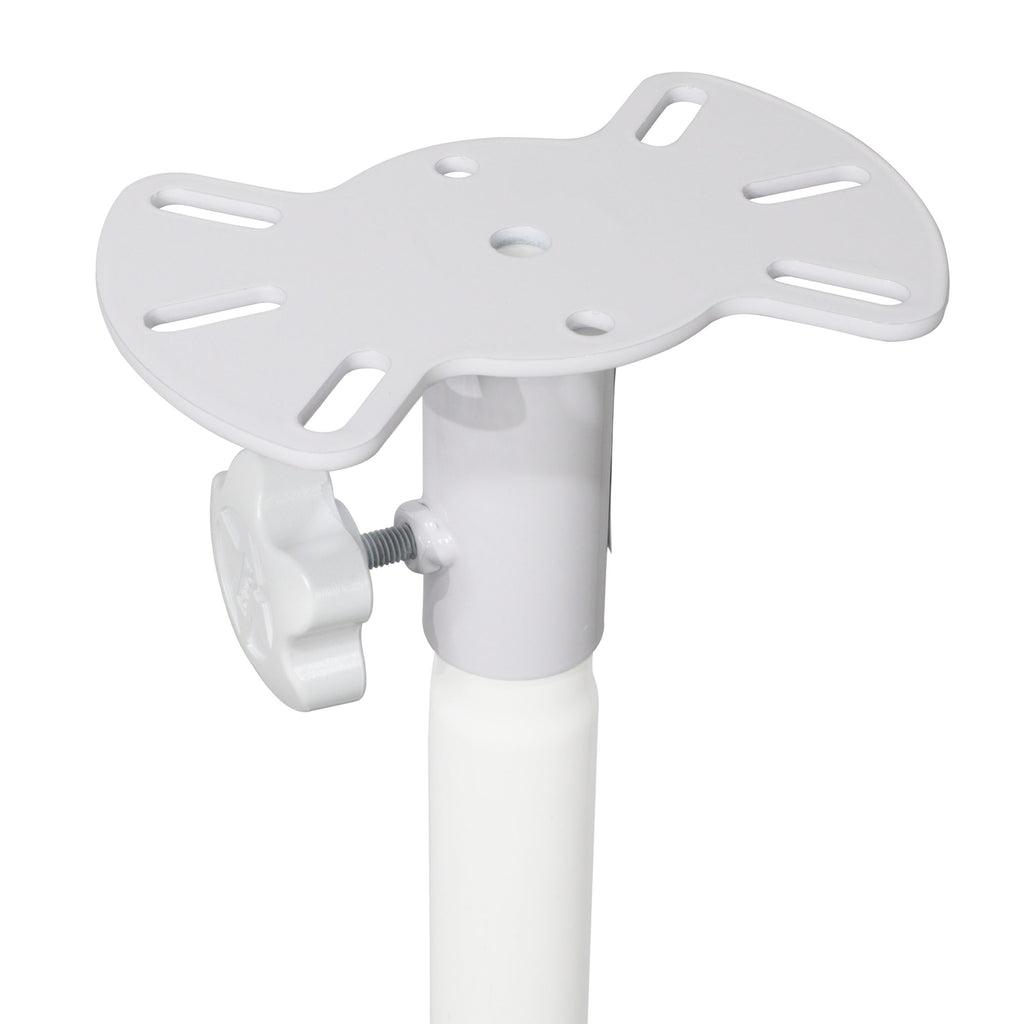 12PCS Speaker Stand Mounting Plate In White for Speakers and Moving Head
