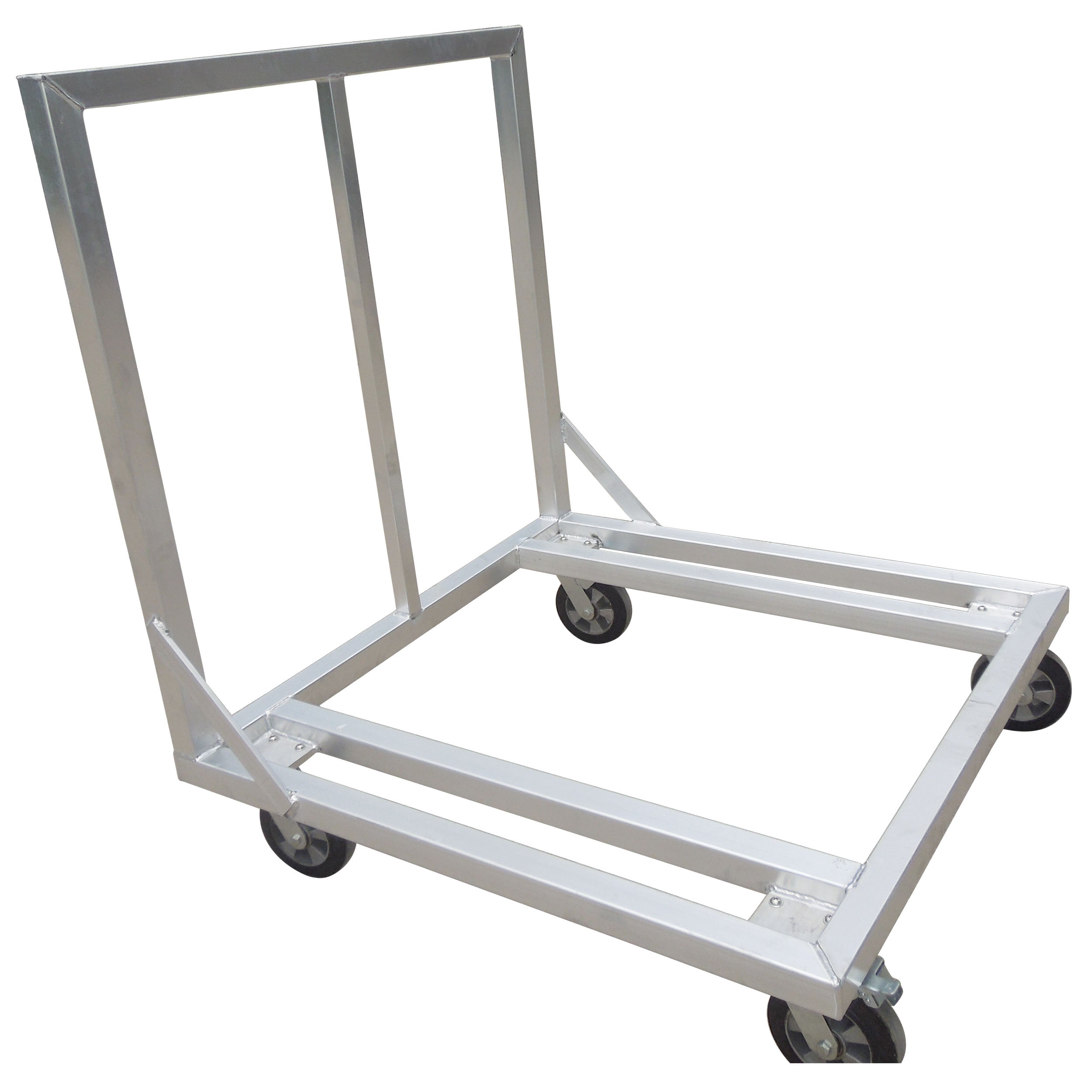 Rolling Stage Dolly Cart Fits up to (8) 4x4 Ft. XSQ Stage Platforms