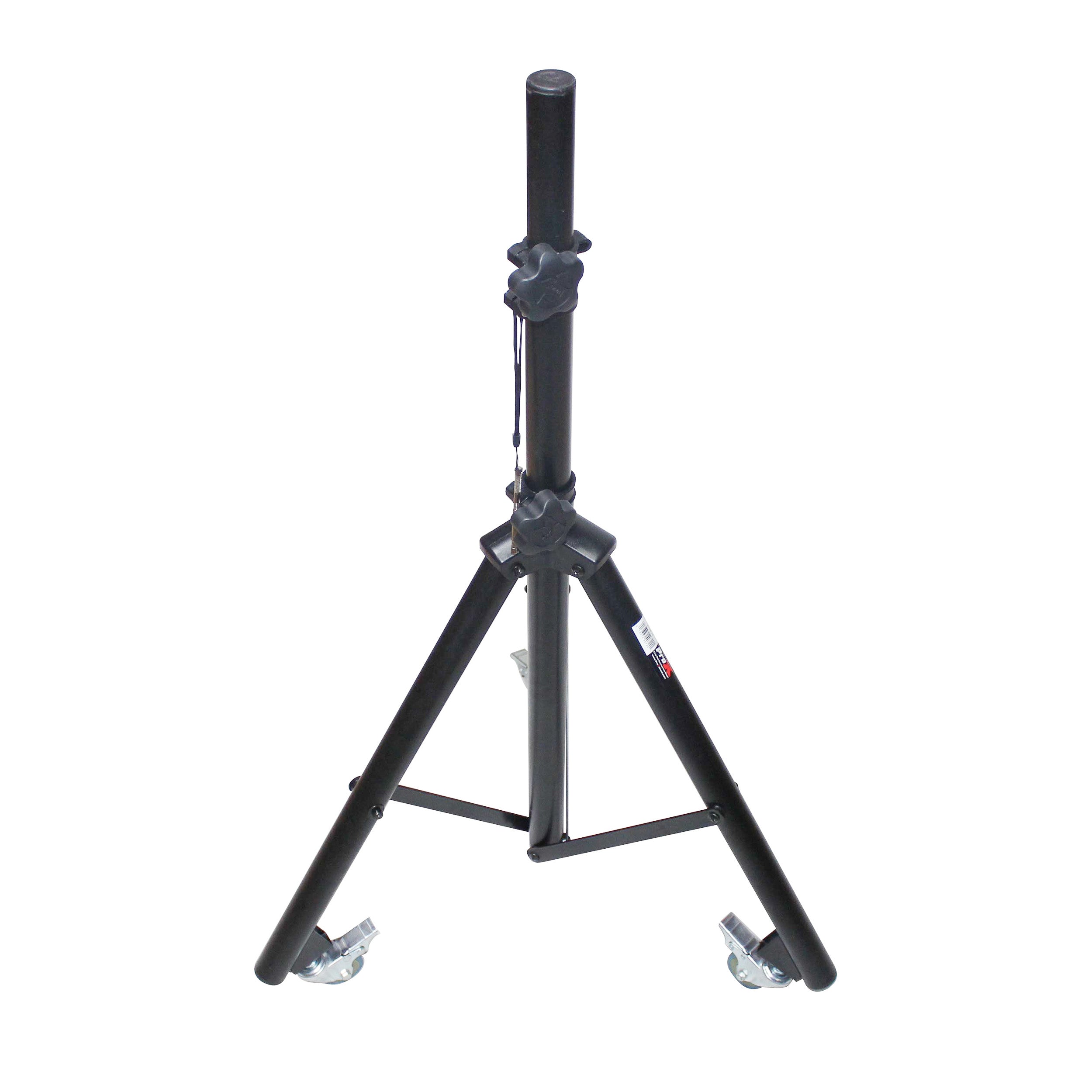 Adjustable Speaker Lighting Tripod Stand with Casters