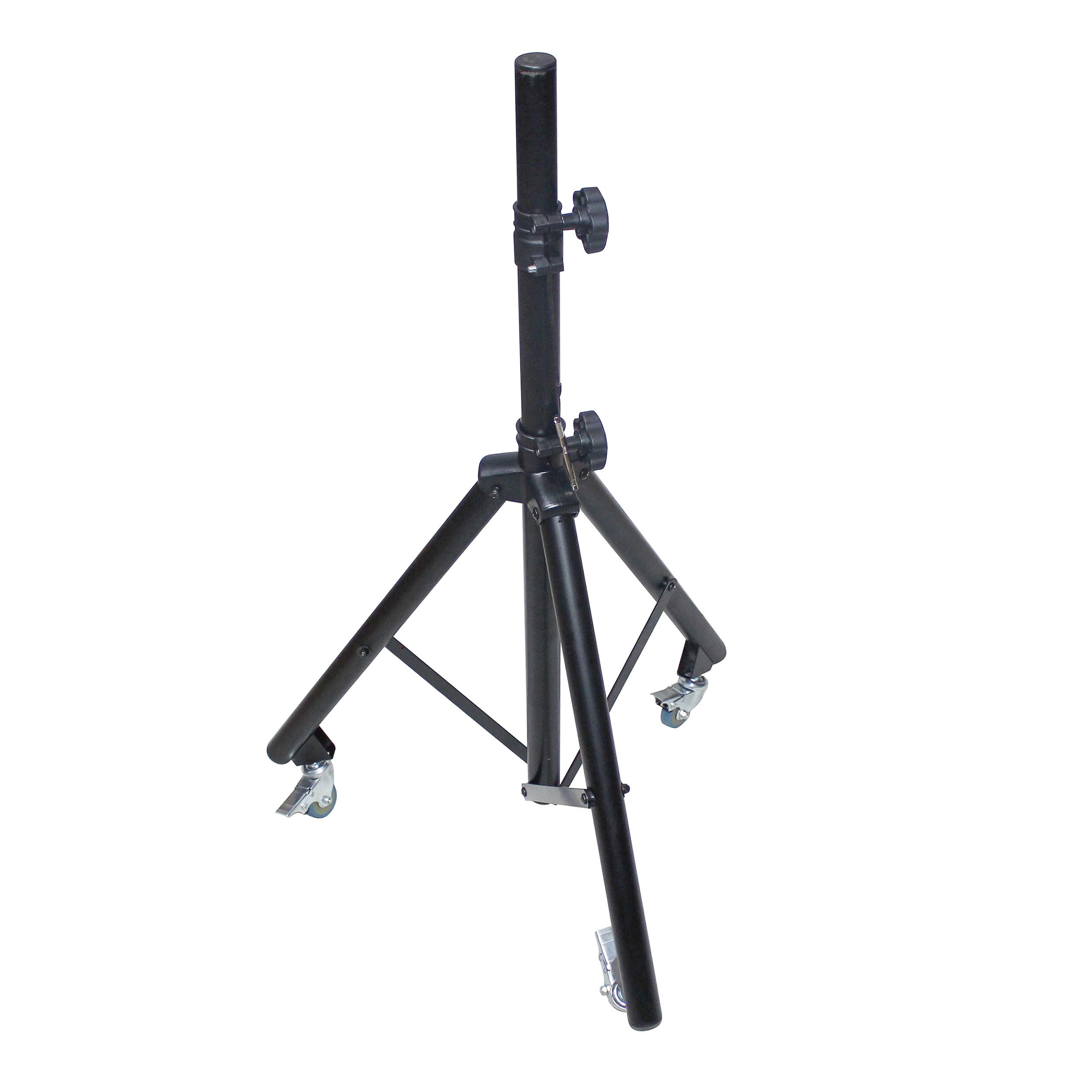 Adjustable Speaker Lighting Tripod Stand with Casters