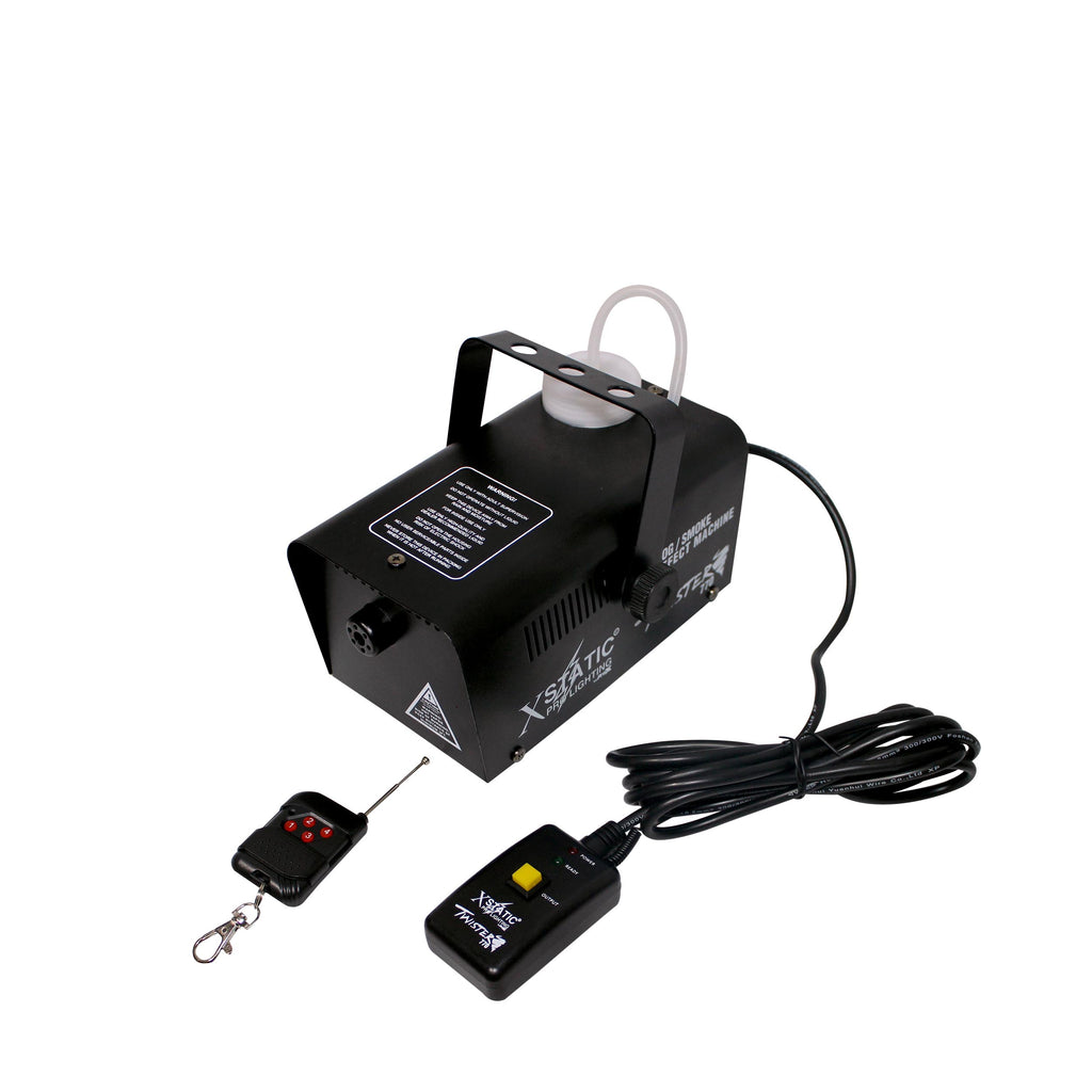 TWISTER 770 Watts Water-based Fog Machine w/ Wireless RF remote