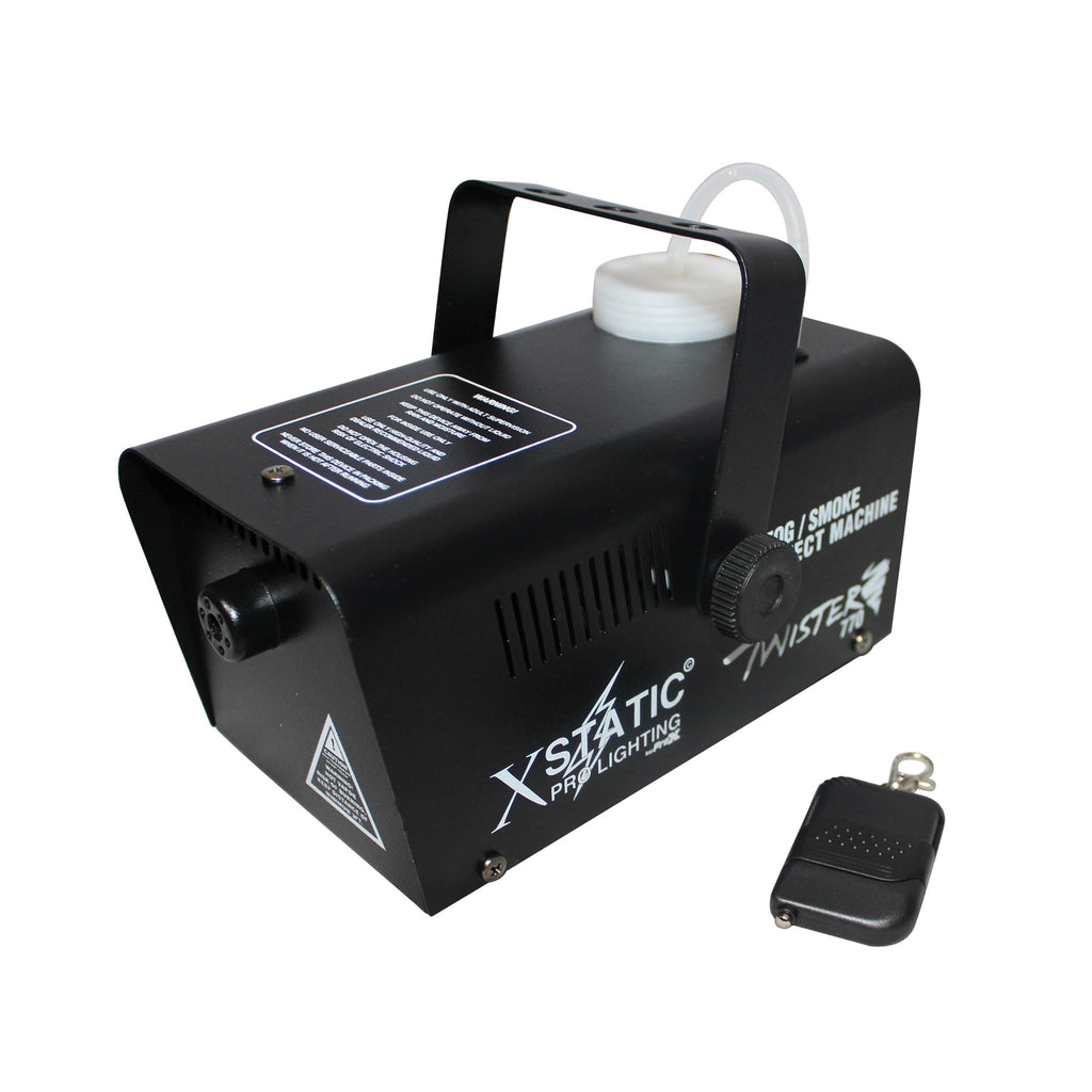 TWISTER 770 Watts Water-based Fog Machine w/ Wireless RF remote