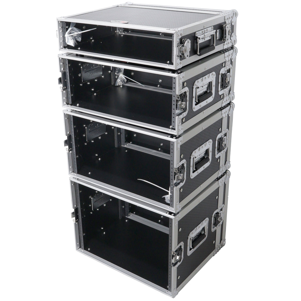 Prox X-2UE 2U Deluxe Effects Rack 14" deep Rail to Rail w/ handles