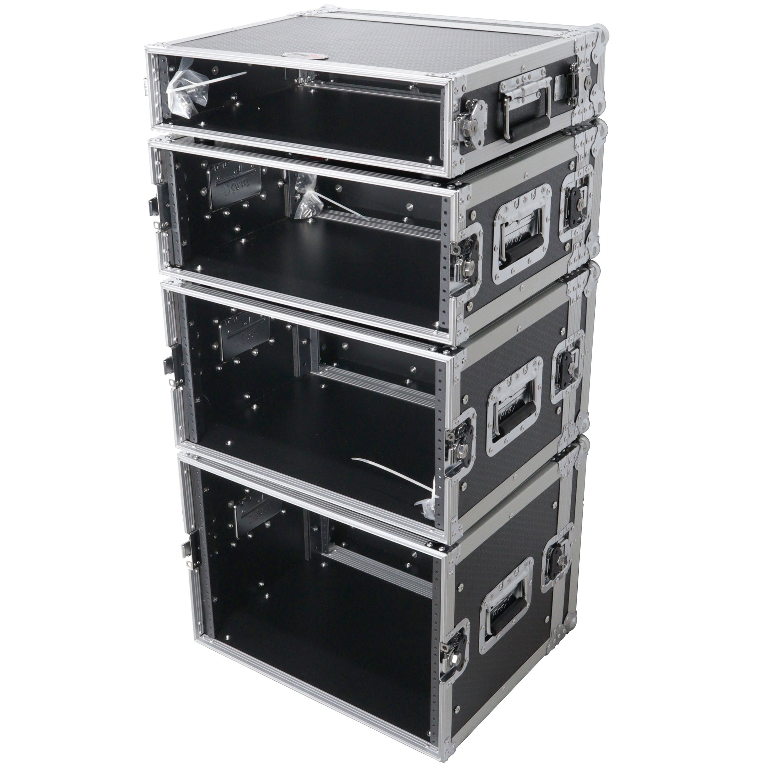 Prox X-2UE 2U Deluxe Effects Rack 14" deep Rail to Rail w/ handles
