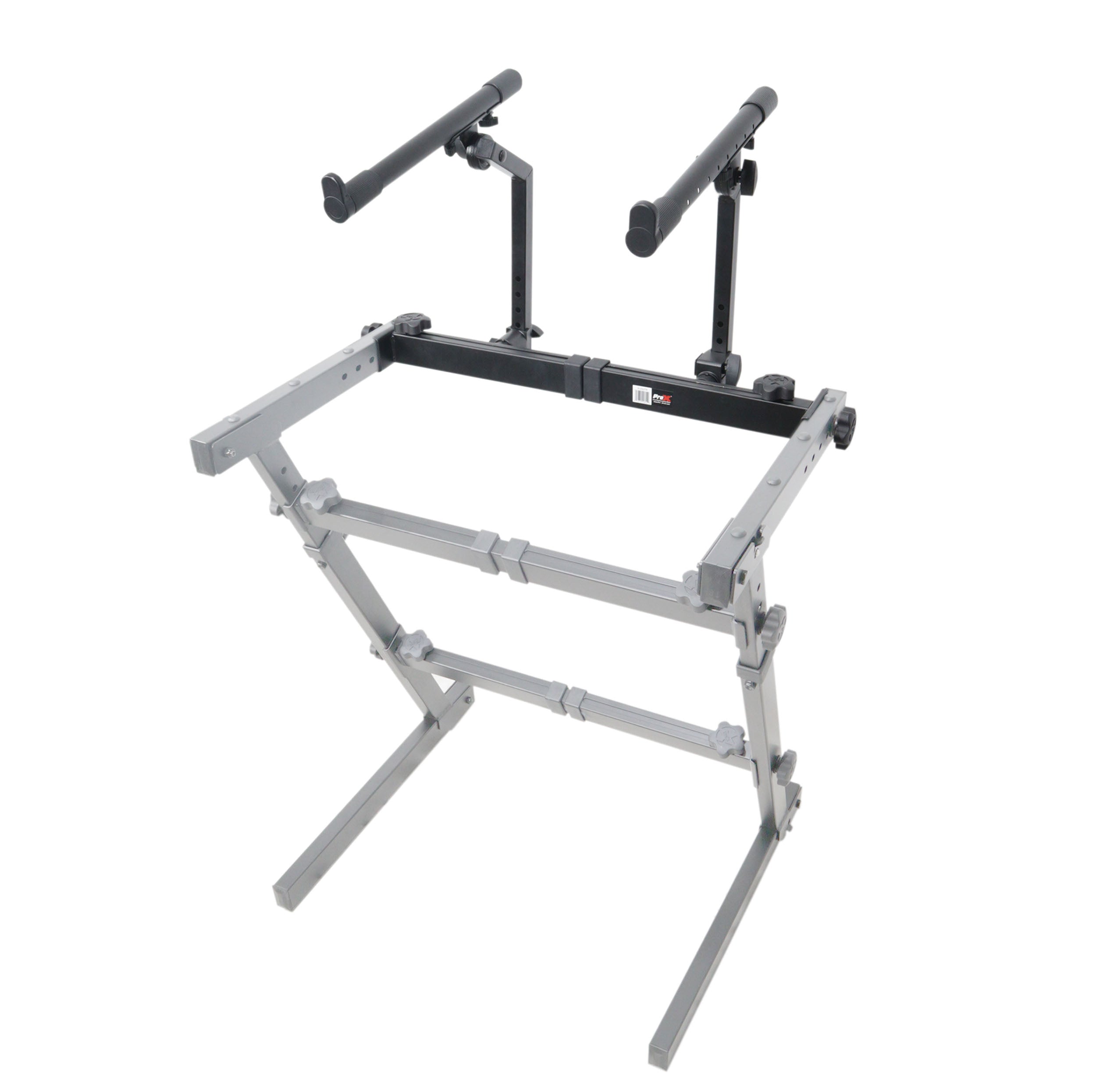 Professional Keyboard Add-on for Portable Z-Stand 2nd tier with Adjustable Stacking