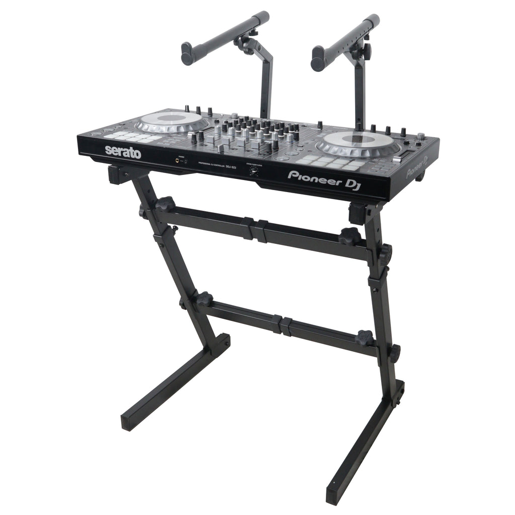 Professional Keyboard Add-on for Portable Z-Stand 2nd tier with Adjustable Stacking