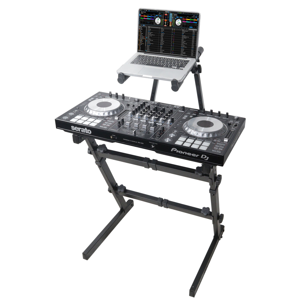 Professional Keyboard Add-on for Portable Z-Stand 2nd tier with Adjustable Stacking