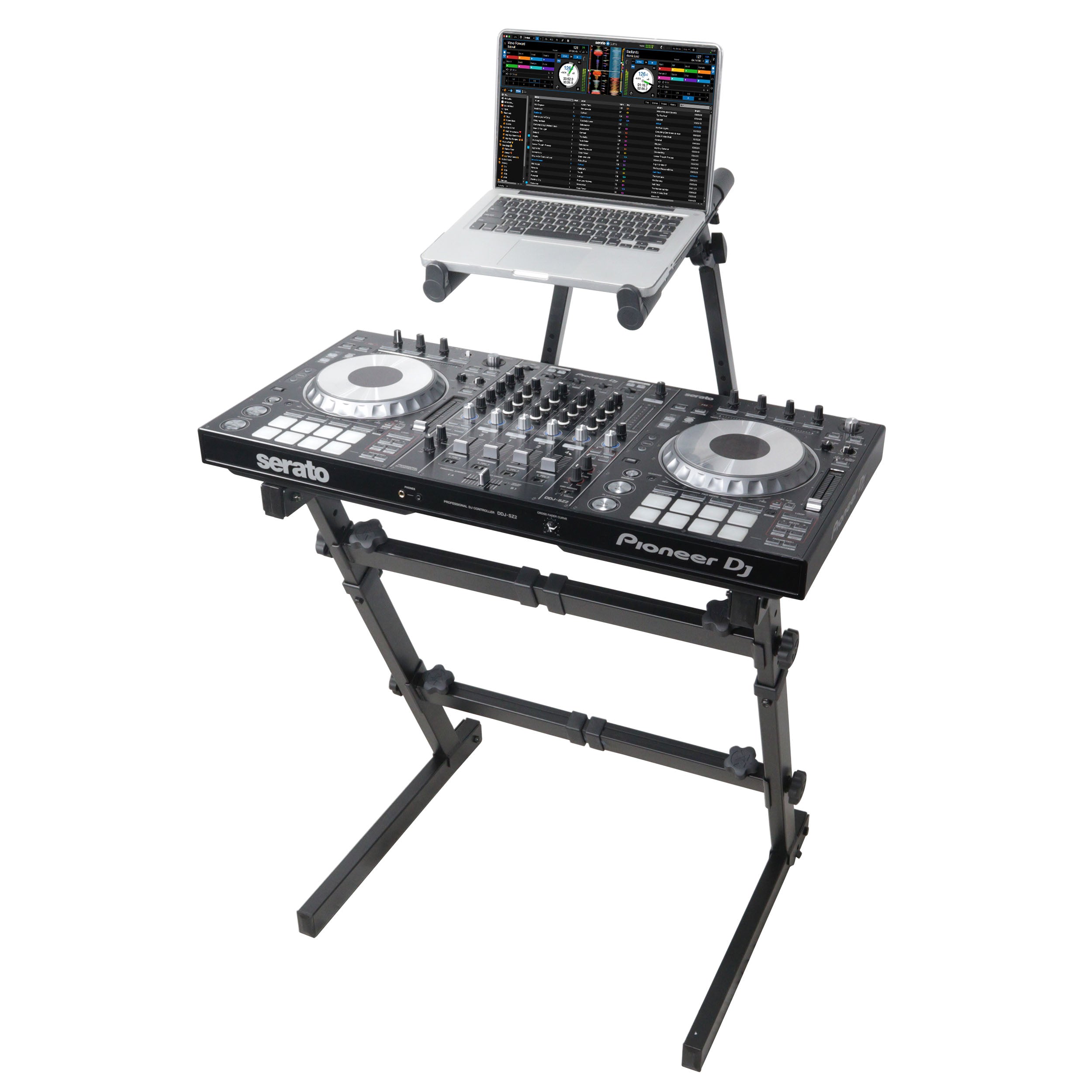 Professional Keyboard Add-on for Portable Z-Stand 2nd tier with Adjustable Stacking