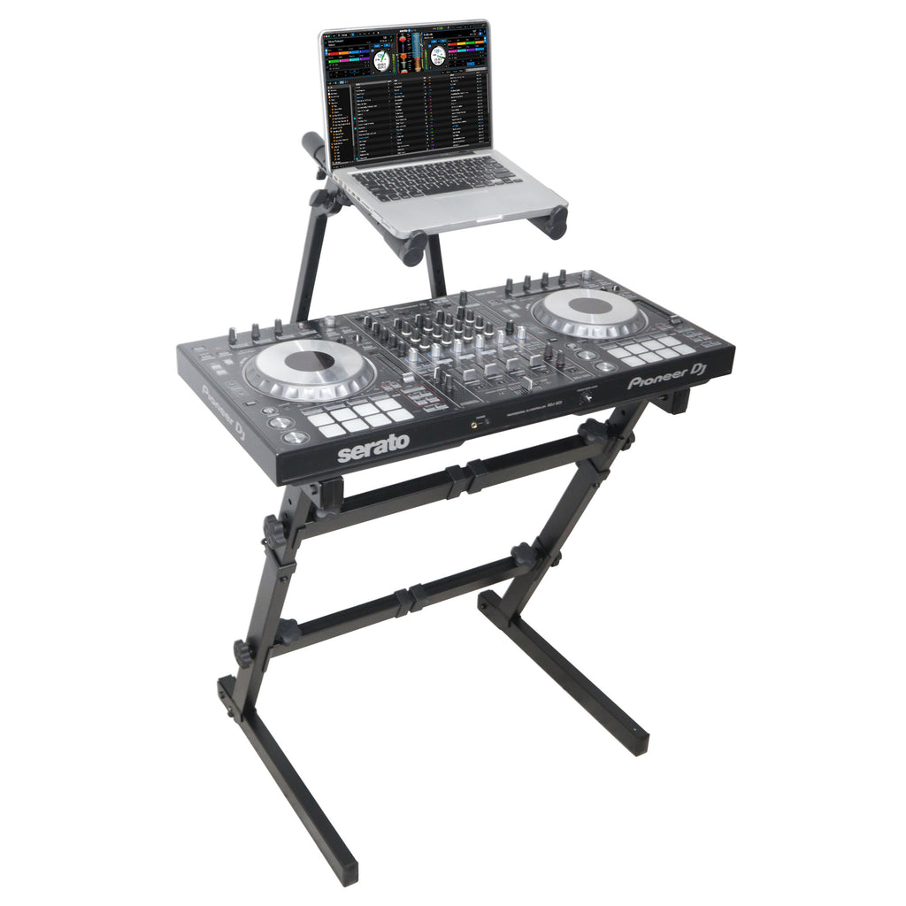 Professional Keyboard Add-on for Portable Z-Stand 2nd tier with Adjustable Stacking