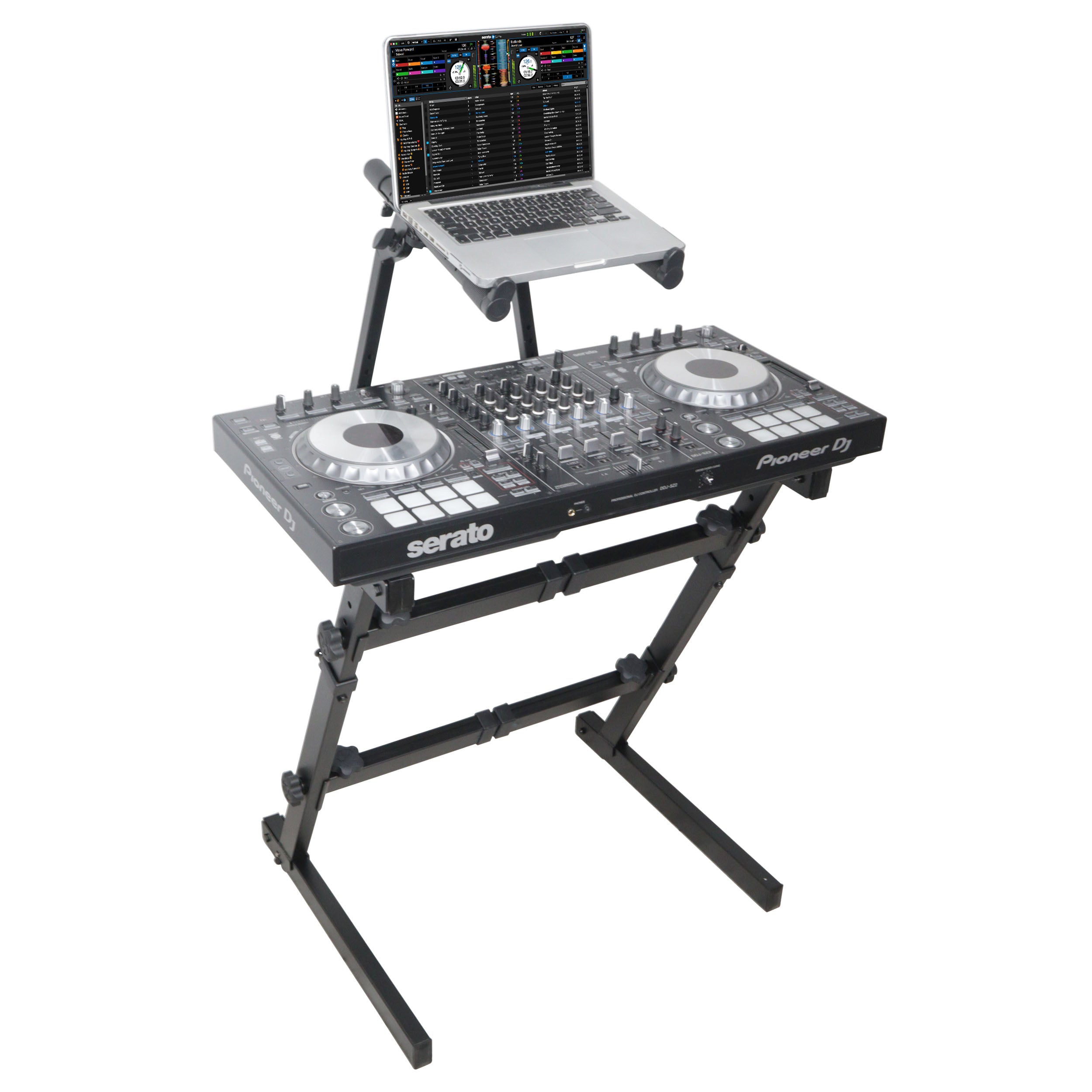 Professional Keyboard Add-on for Portable Z-Stand 2nd tier with Adjustable Stacking