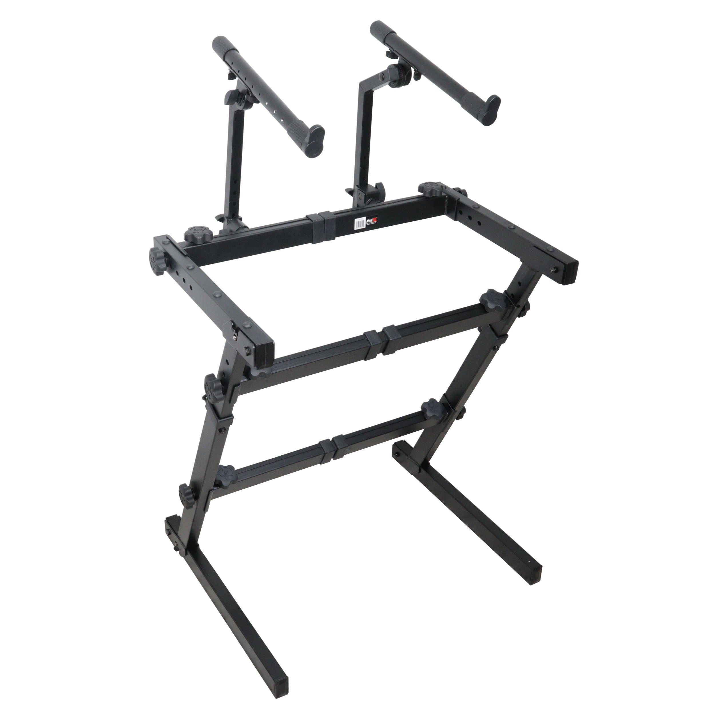 Professional Keyboard Add-on for Portable Z-Stand 2nd tier with Adjustable Stacking