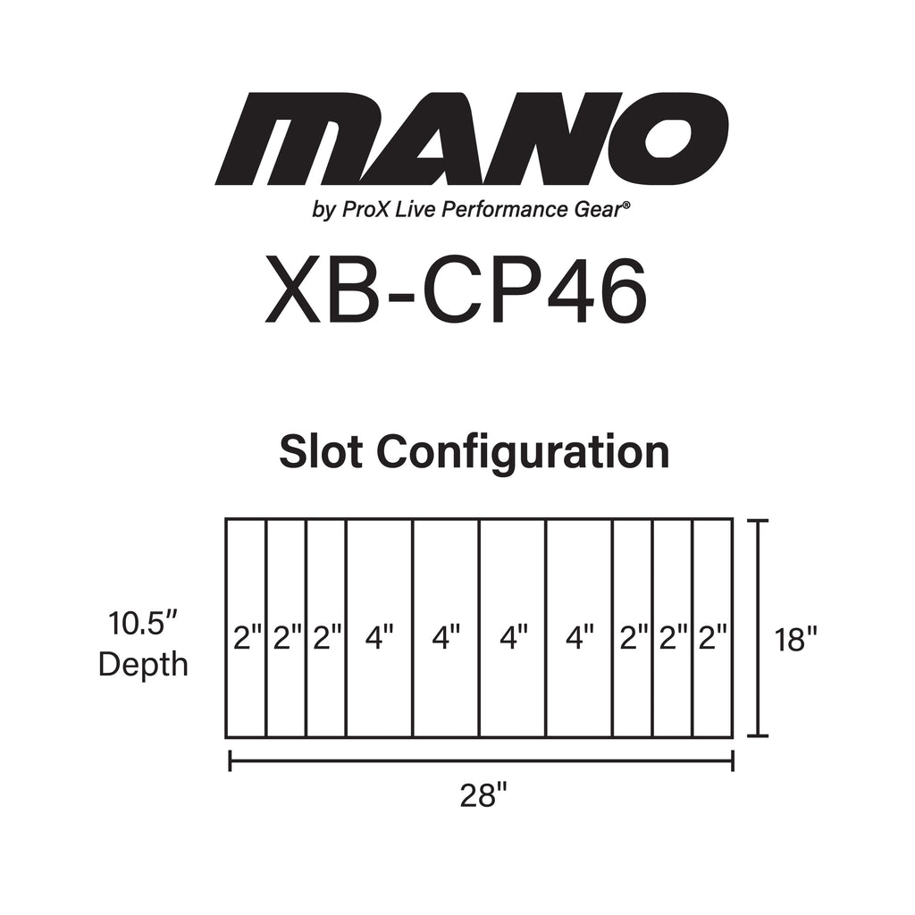 4PCS MANO™ Large Utility Carry Bag w/ Organizing dividers For Cables, LED Lighting, and More