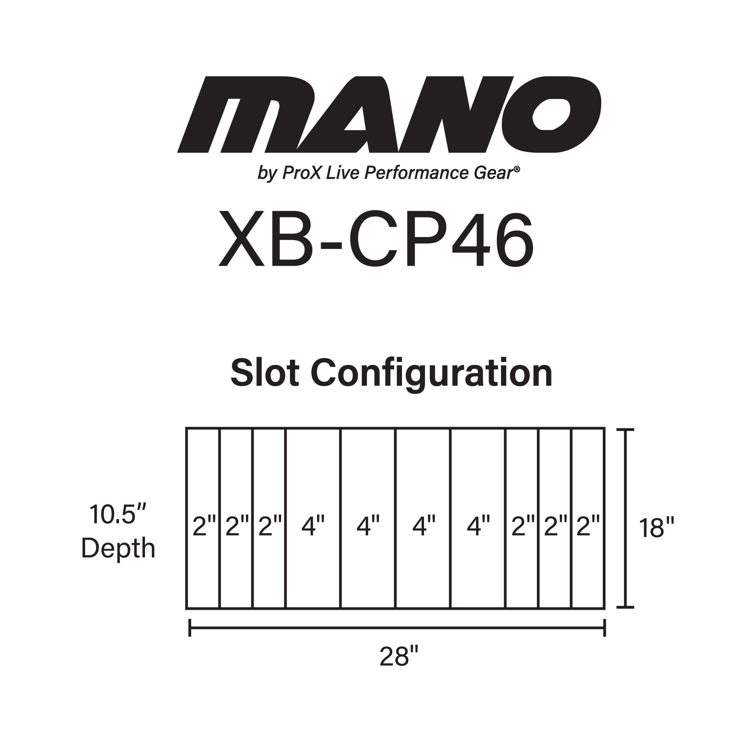 4PCS MANO™ Large Utility Carry Bag w/ Organizing dividers For Cables, LED Lighting, and More
