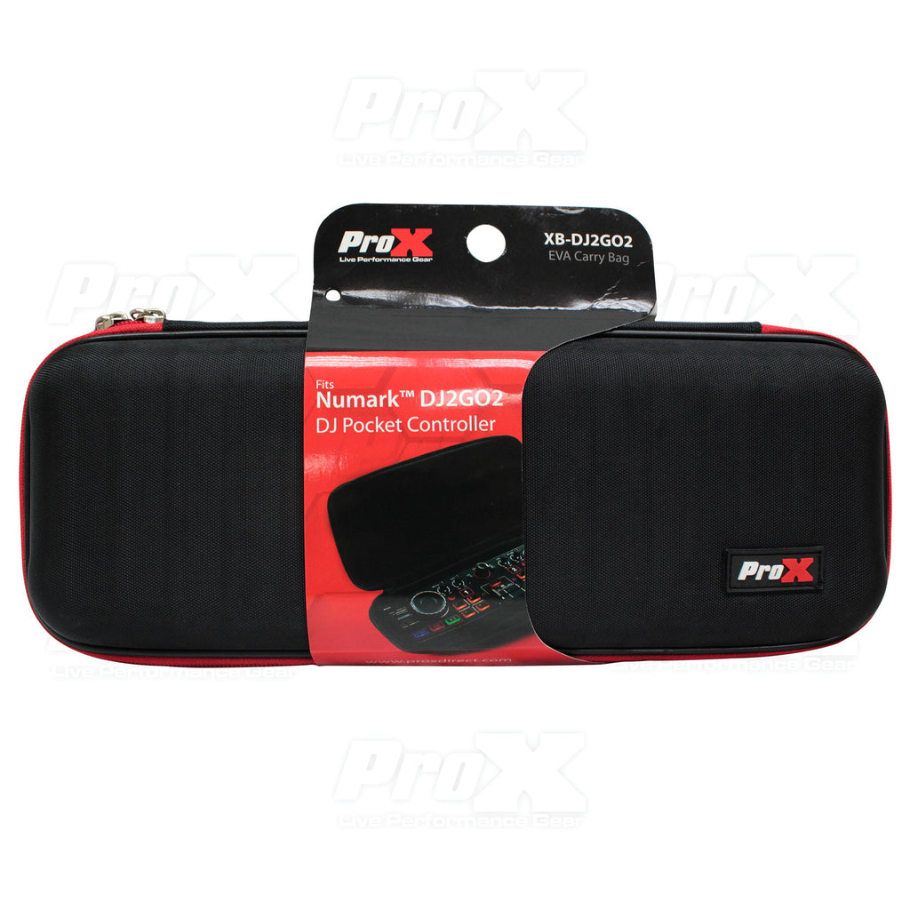 ZeroG Ultra Lightweight Hard Shell DJ Controller for fits Numark DJ2GO2 and Wireless Mic - Nano Size