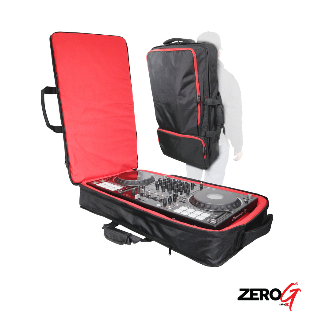ZeroG Lightweight Backpack for Pioneer FLX-10 DDJ-REV7 RANE ONE DDJ-1000 SRT AlphaTheta DDJ-GRV6 - Large Size