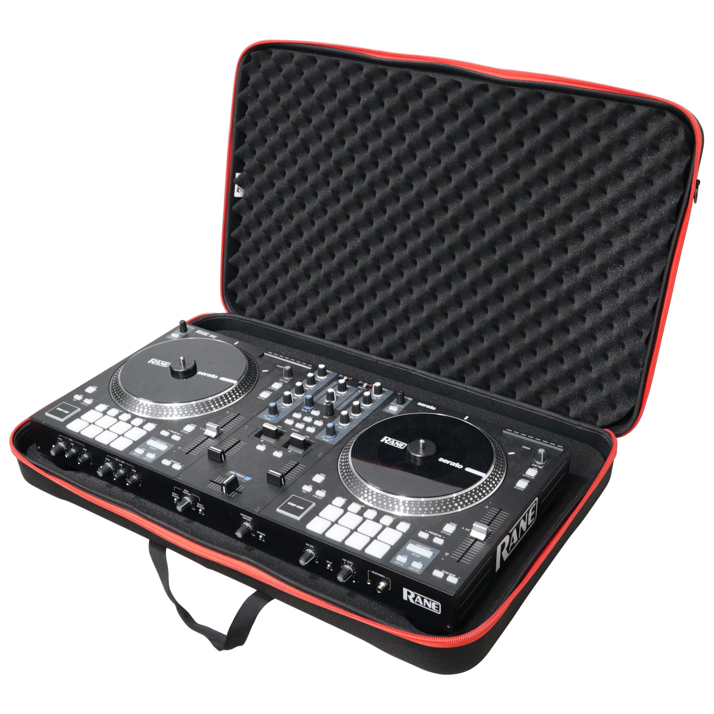 ZeroG Ultra Lightweight Hard Shell DJ Controller Shoulder Strap Bag for Pioneer DDJ FLX10 REV5 REV7 RANE ONE DDJ-GRV6 - Large