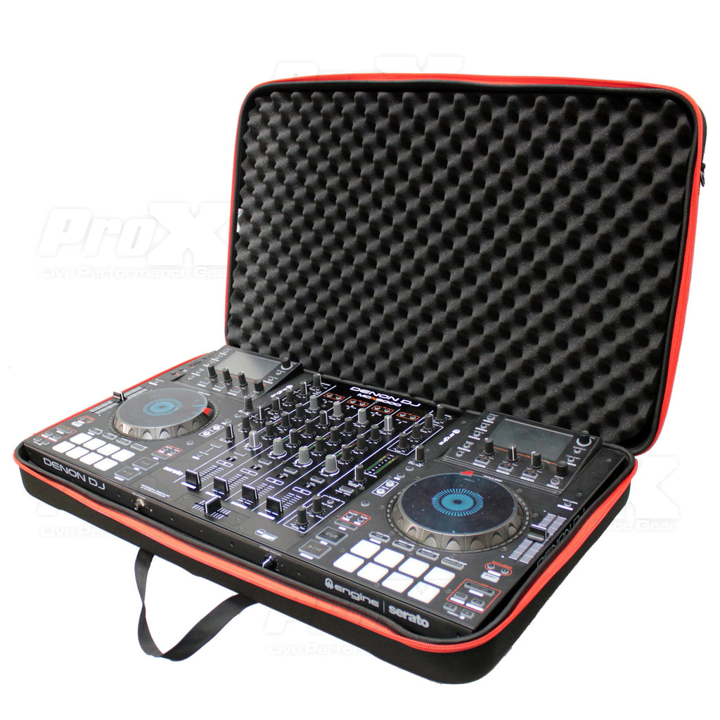 ZeroG Ultra Lightweight Hard Shell DJ Controller Shoulder Strap Bag for Pioneer DDJ FLX10 REV5 REV7 RANE ONE DDJ-GRV6 - Large