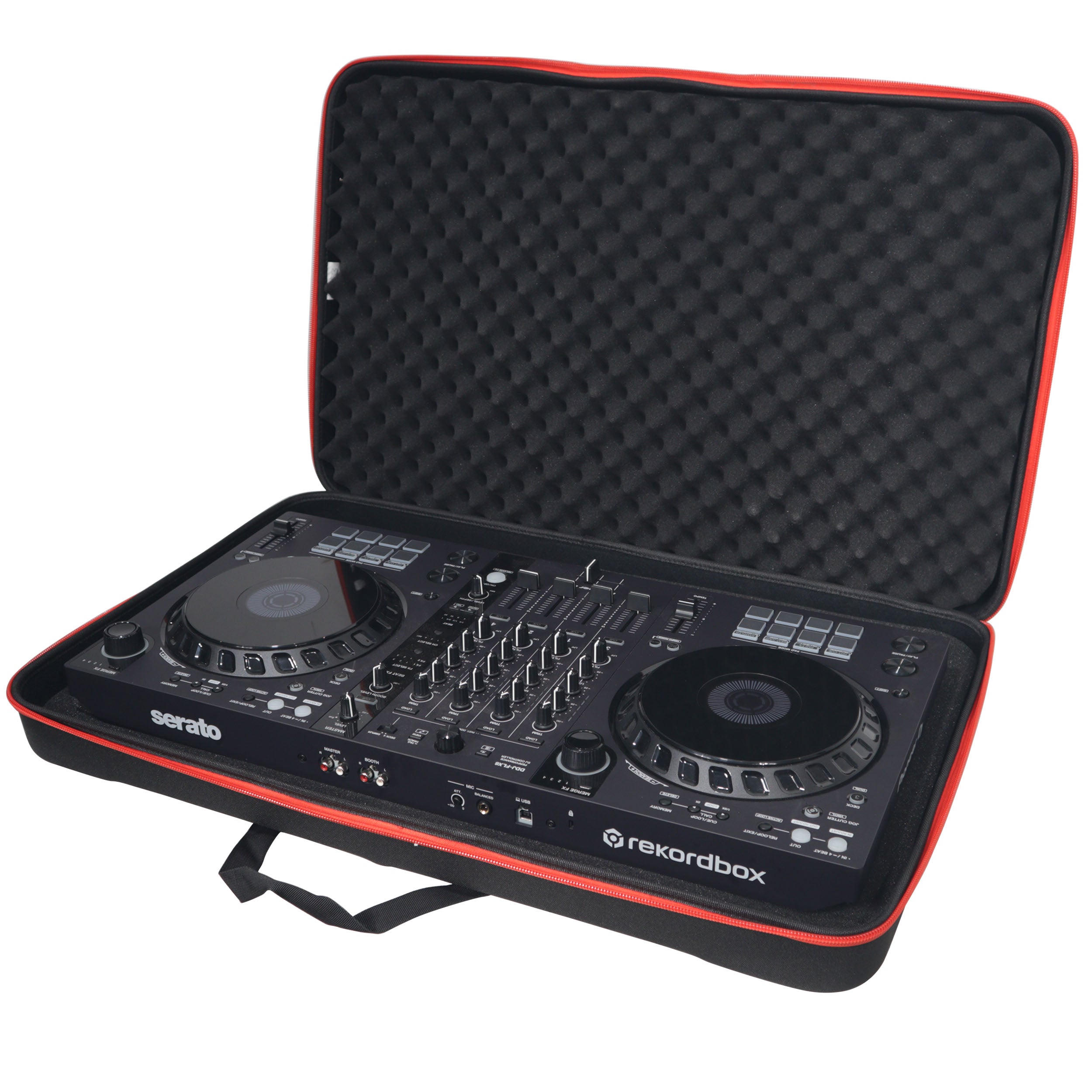 ZeroG Ultra Lightweight Hard Shell DJ Controller Shoulder Strap Bag for Pioneer DDJ FLX10 REV5 REV7 RANE ONE DDJ-GRV6 - Large