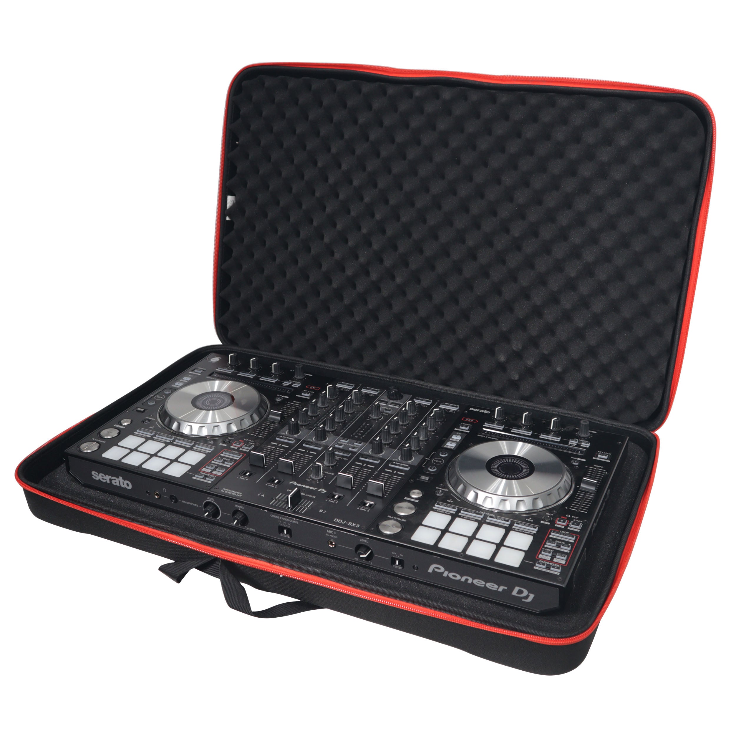 5PCS ZeroG Ultra Lightweight Hard Shell DJ Controller Shoulder Strap Bag for Pioneer DDJ FLX10 REV5 REV7 RANE ONE - Large Size