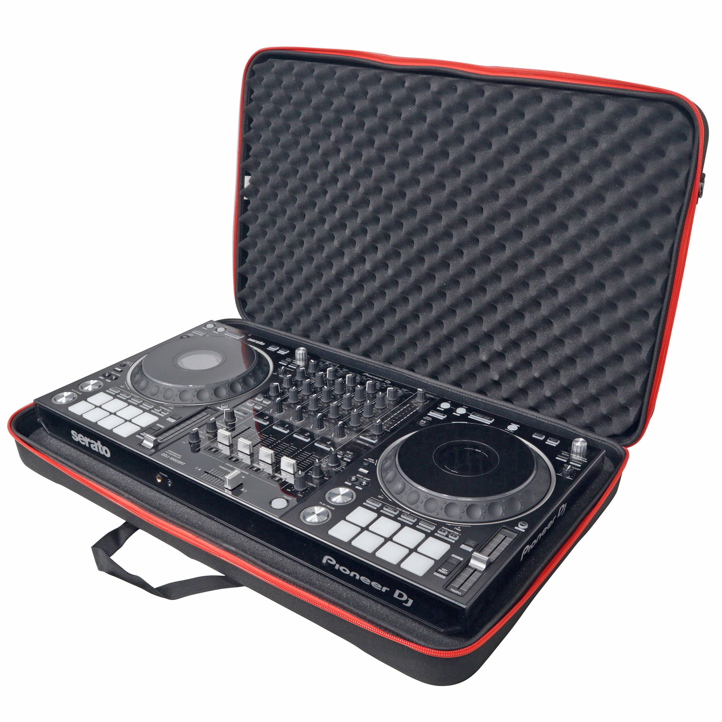 ZeroG Ultra Lightweight Hard Shell DJ Controller Shoulder Strap Bag for Pioneer DDJ FLX10 REV5 REV7 RANE ONE DDJ-GRV6 - Large