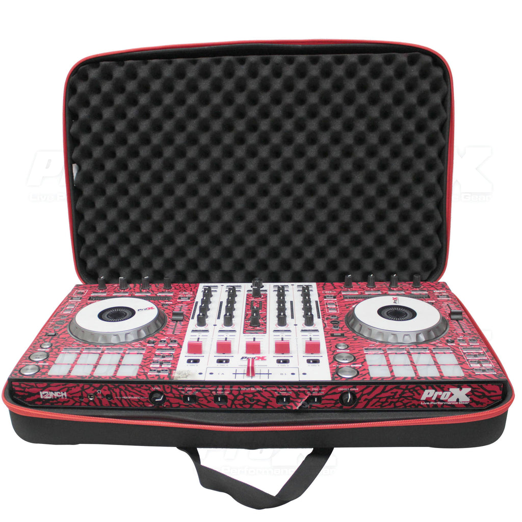 ZeroG Ultra Lightweight Hard Shell DJ Controller Shoulder Strap Bag for Pioneer DDJ-RX SX3 S1 and Numark Mixstream Pro Mixdeck -